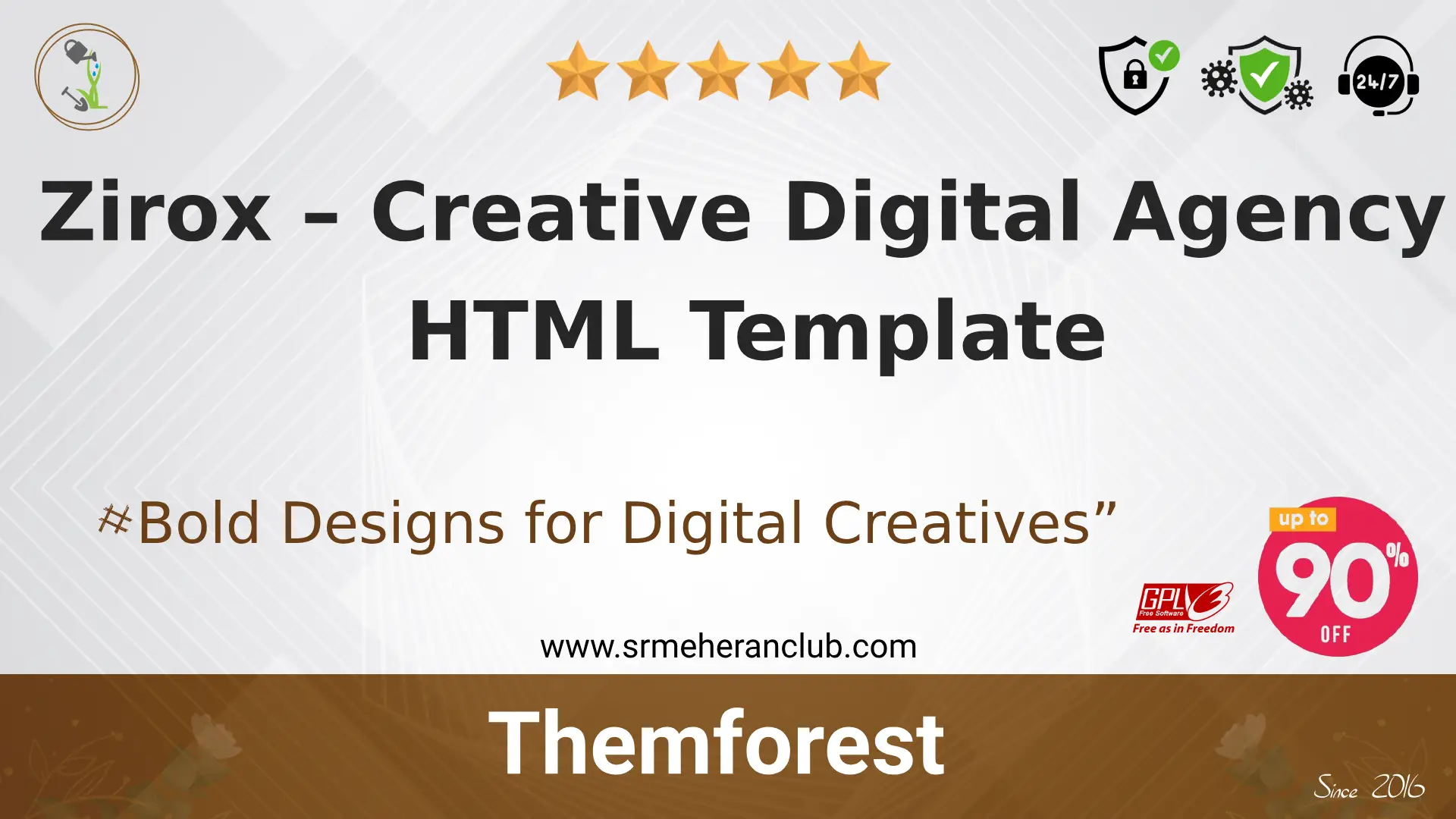 Zirox – Creative Digital Agency HTML Template