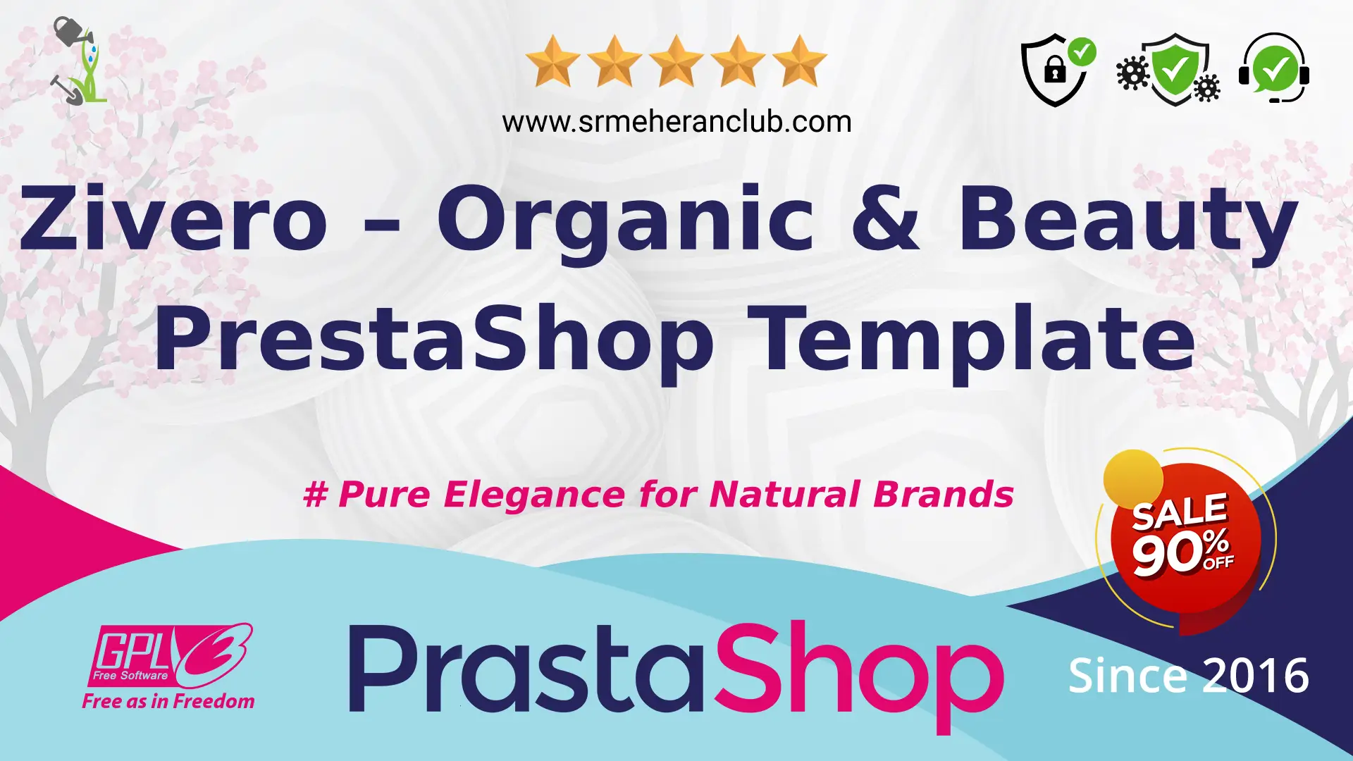 Zivero – Organic & Beauty PrestaShop Template — Theme by Templatemonster
