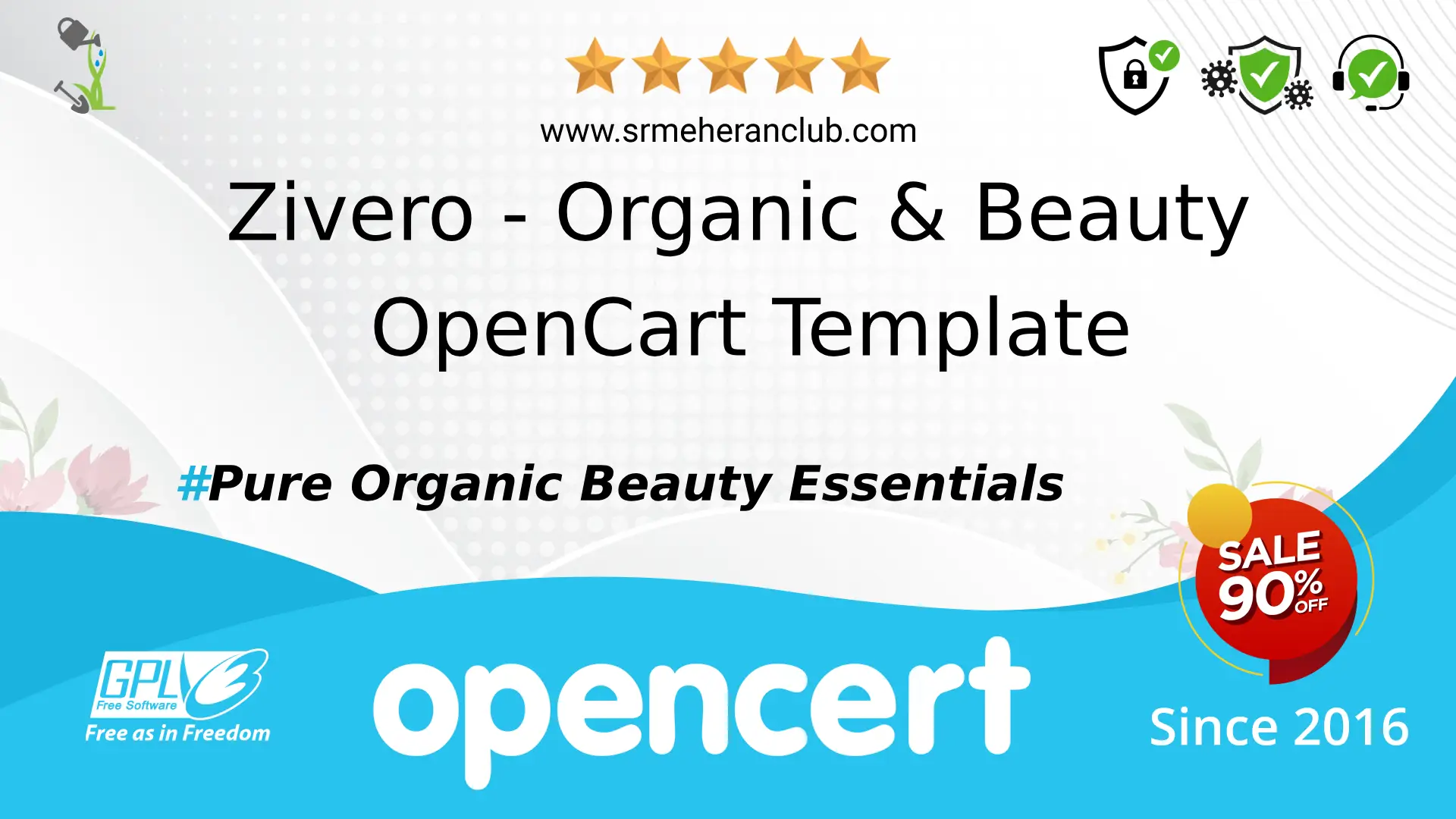 Zivero – Organic & Beauty OpenCart Template — Template by Templatemonster