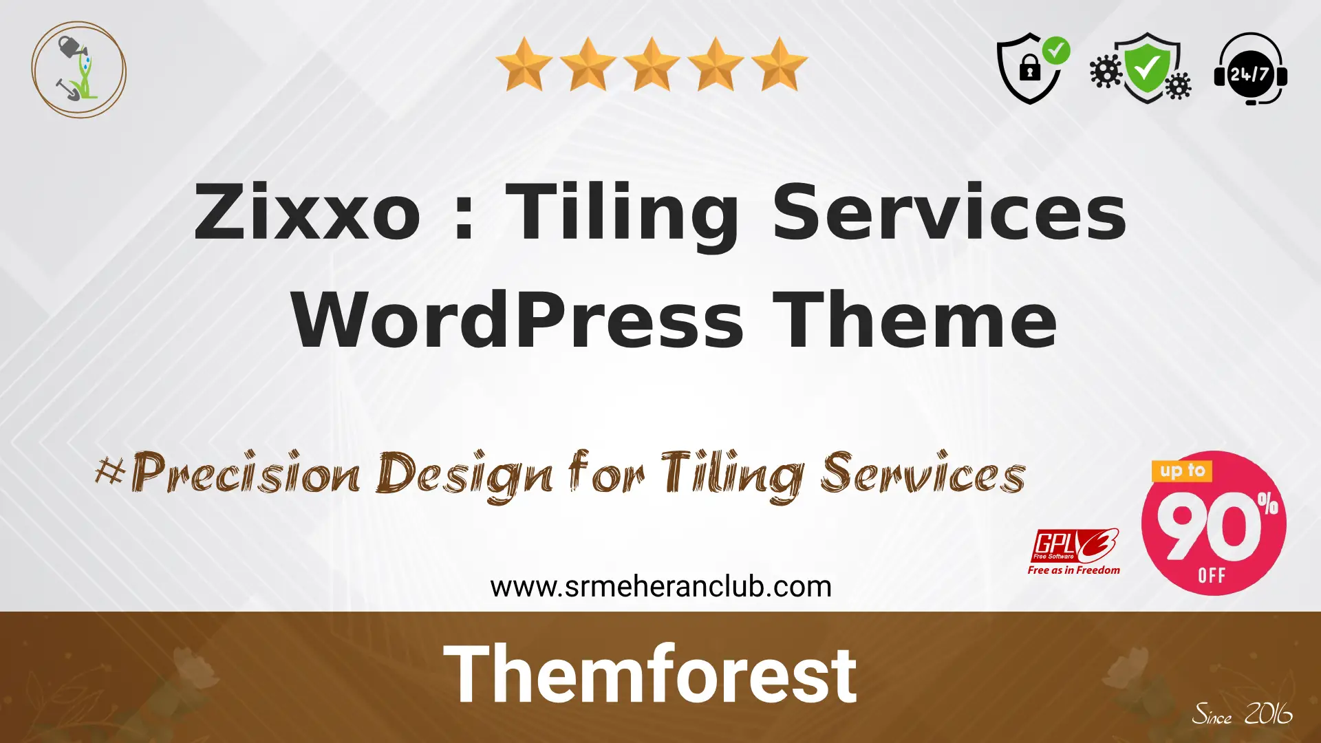 Zixxo : Tiling Services WordPress Theme — Theme by Themeforest