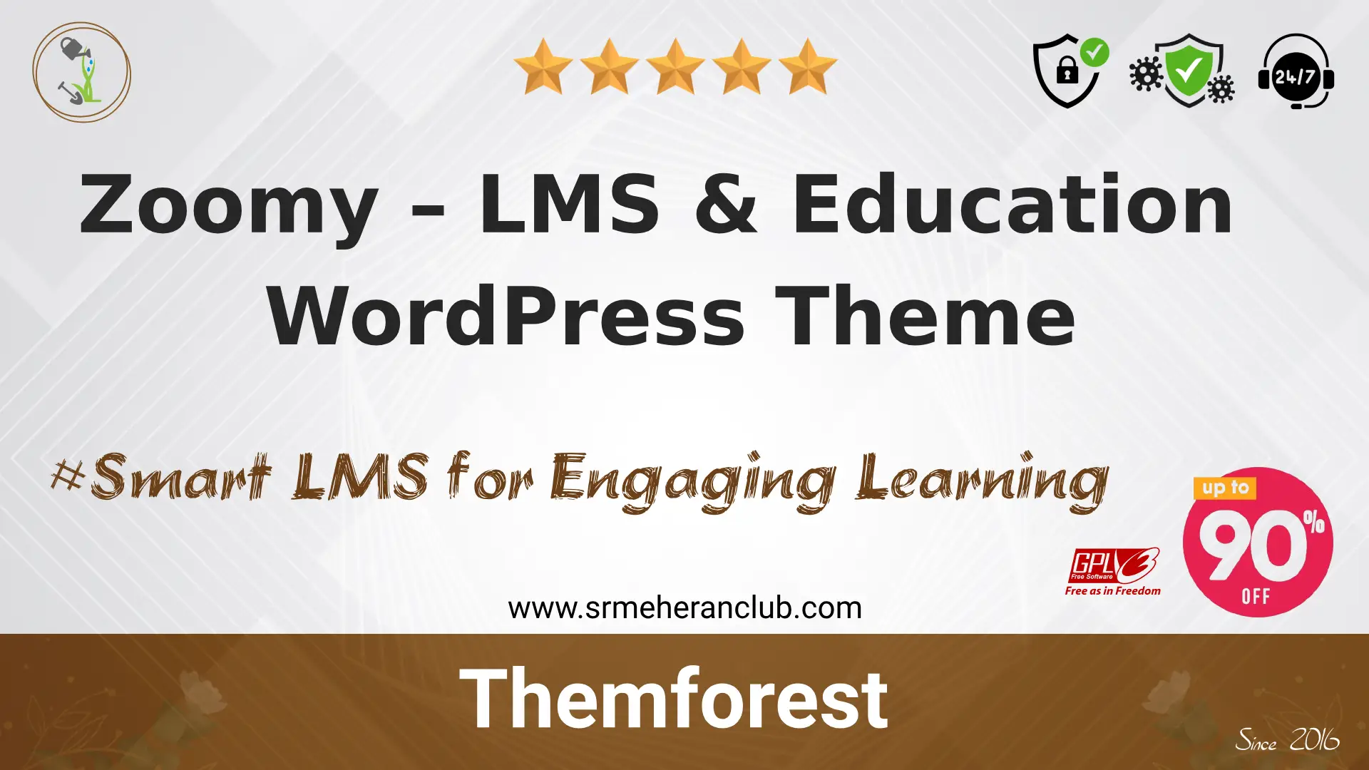 Zoomy – LMS & Education WordPress Theme — Theme by Themeforest