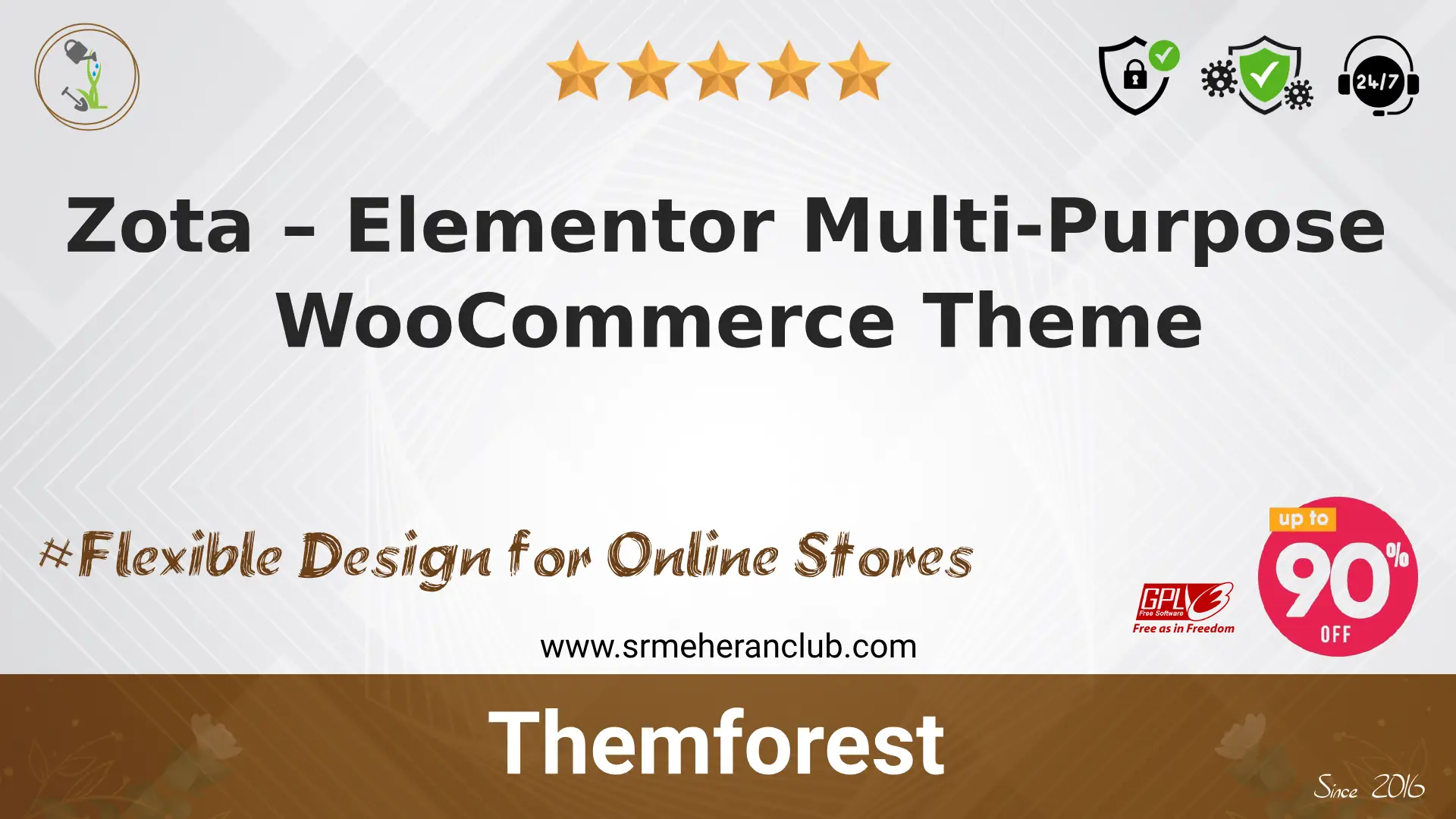 Zota – Elementor Multi-Purpose WooCommerce Theme — Theme by Themeforest