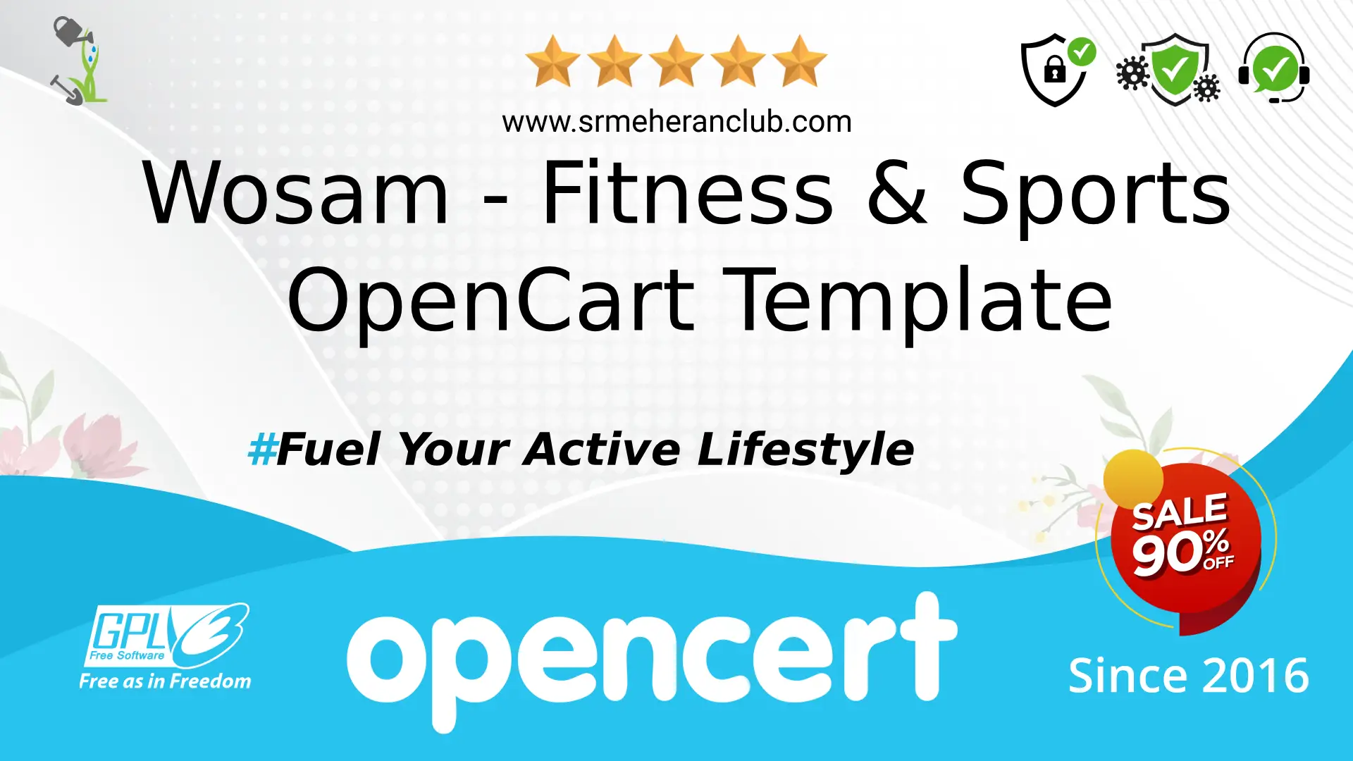 Wosam – Fitness & Sports OpenCart Template — Template by Templatemonster