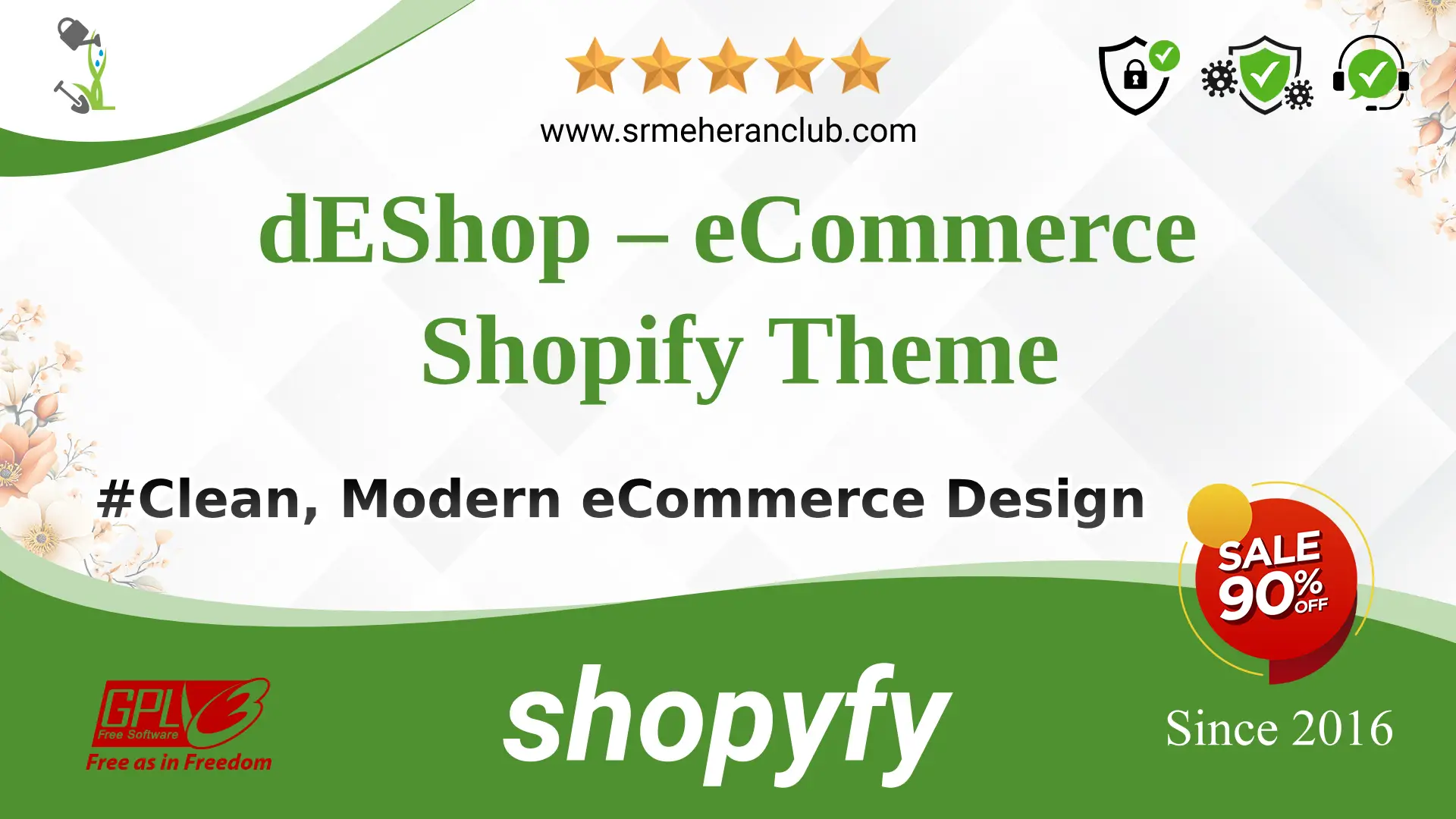dEShop – eCommerce Shopify Theme — Theme by Themeforest