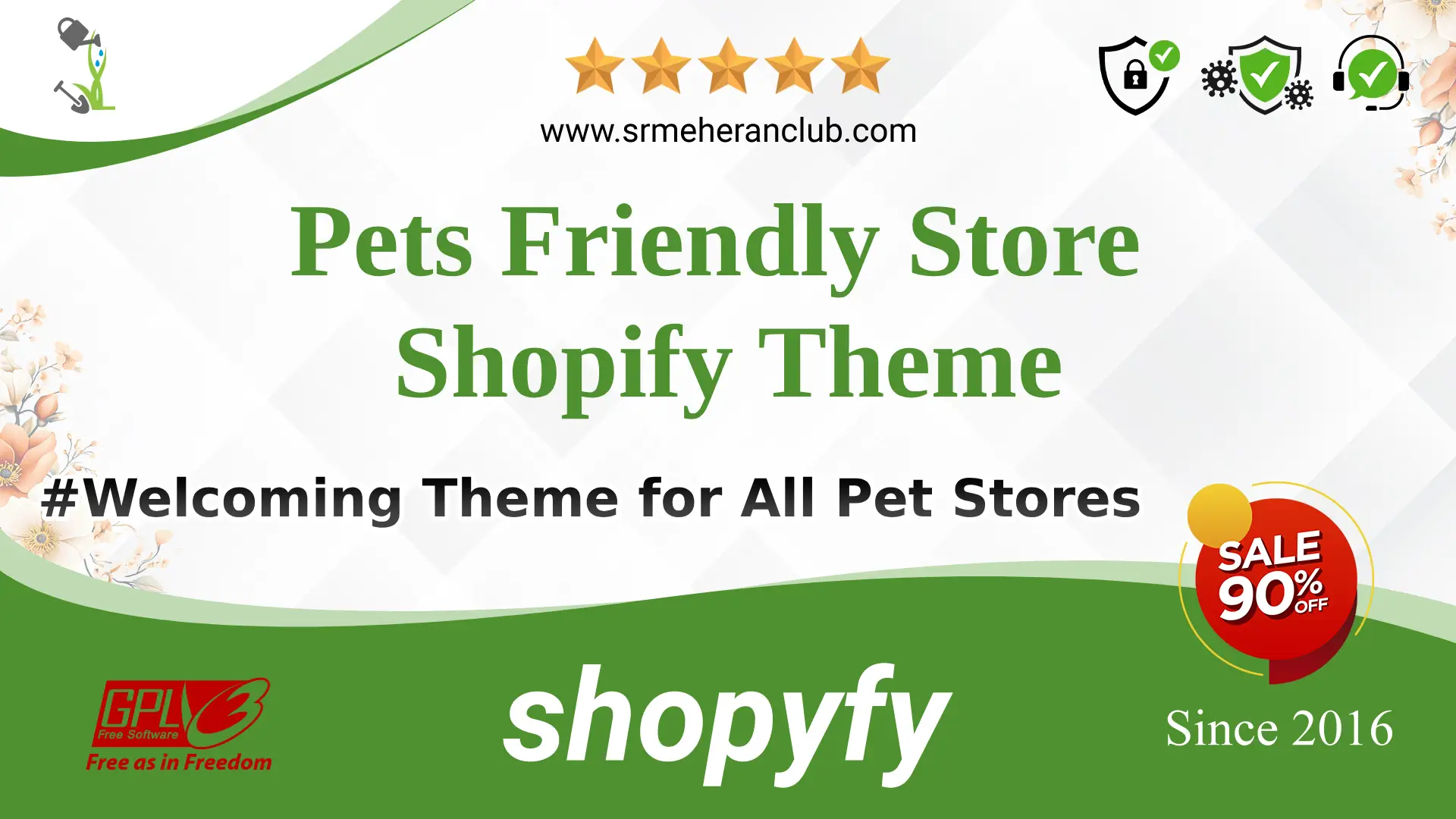 Pets Friendly Store Shopify Theme — Theme by Templatemonster