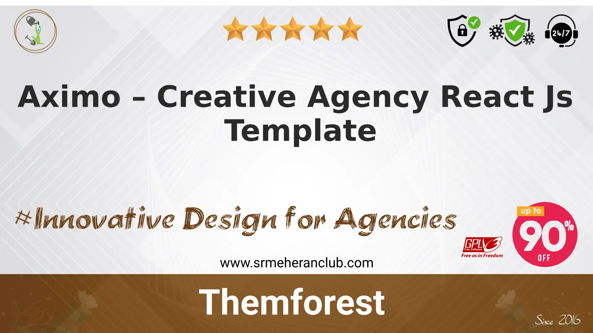Aximo – Creative Agency React Js Template