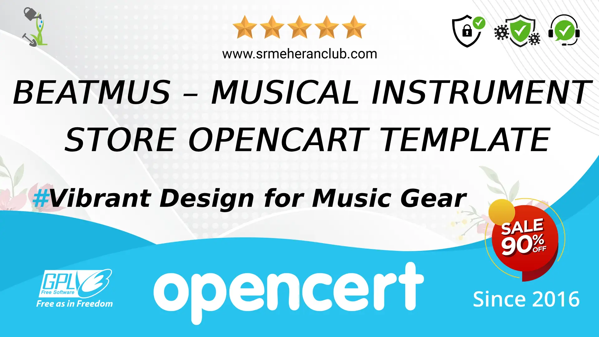 Beatmus – Musical Instrument Store OpenCart Template — Template by Templatemonster