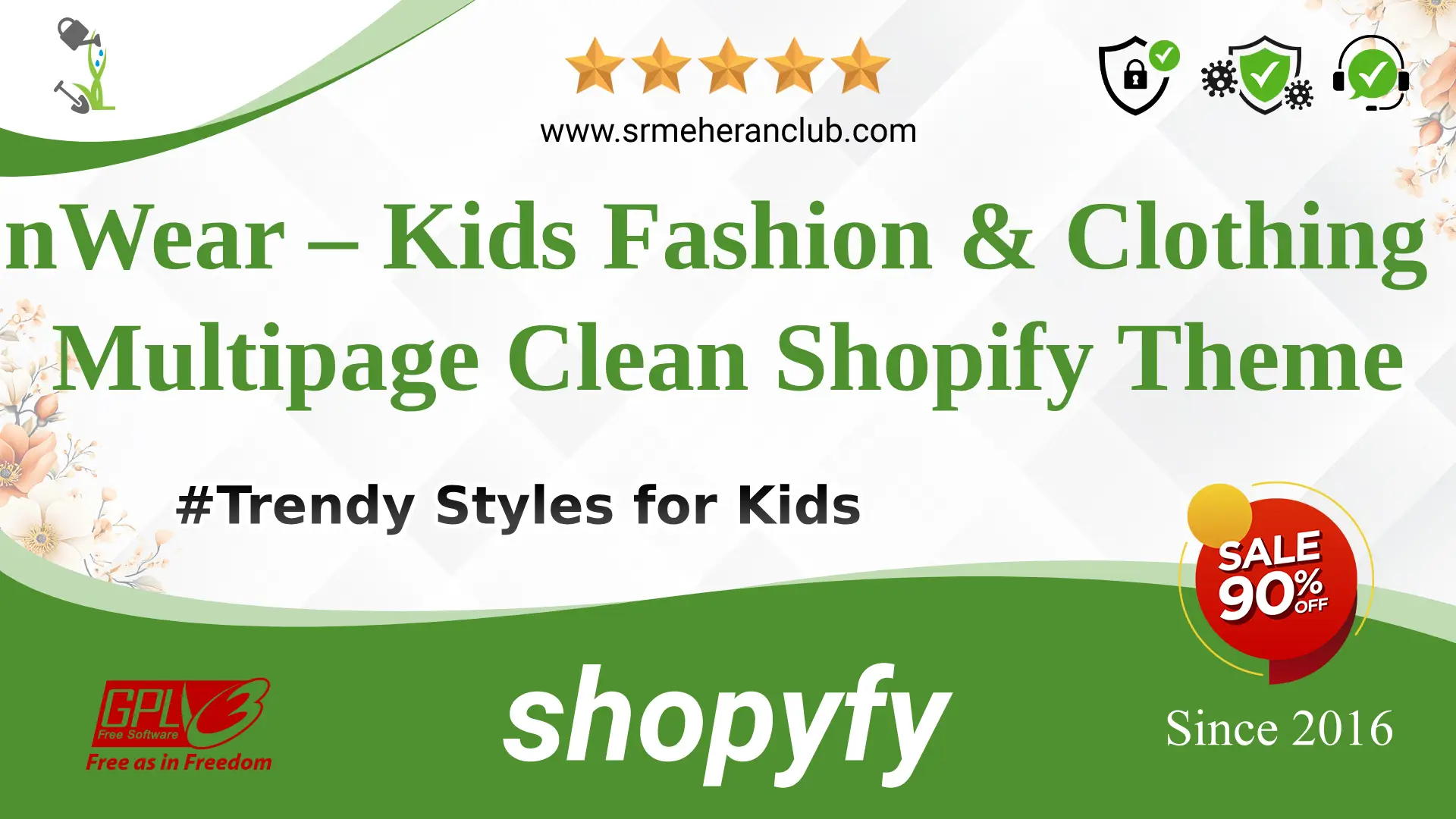 nWear – Kids Fashion & Clothing Multipage Clean Shopify Theme — Theme by Templatemonster