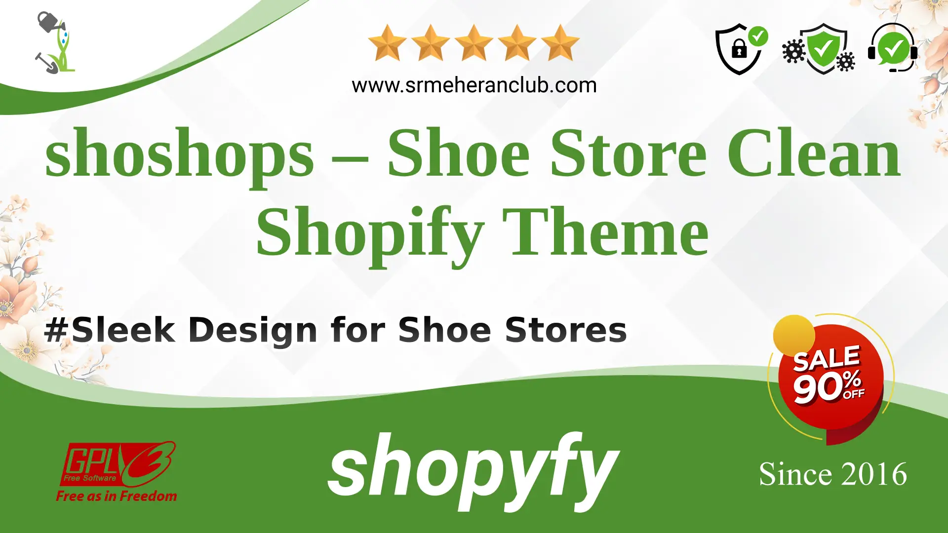 shoshops – Shoe Store Clean Shopify Theme — Theme by Templatemonster