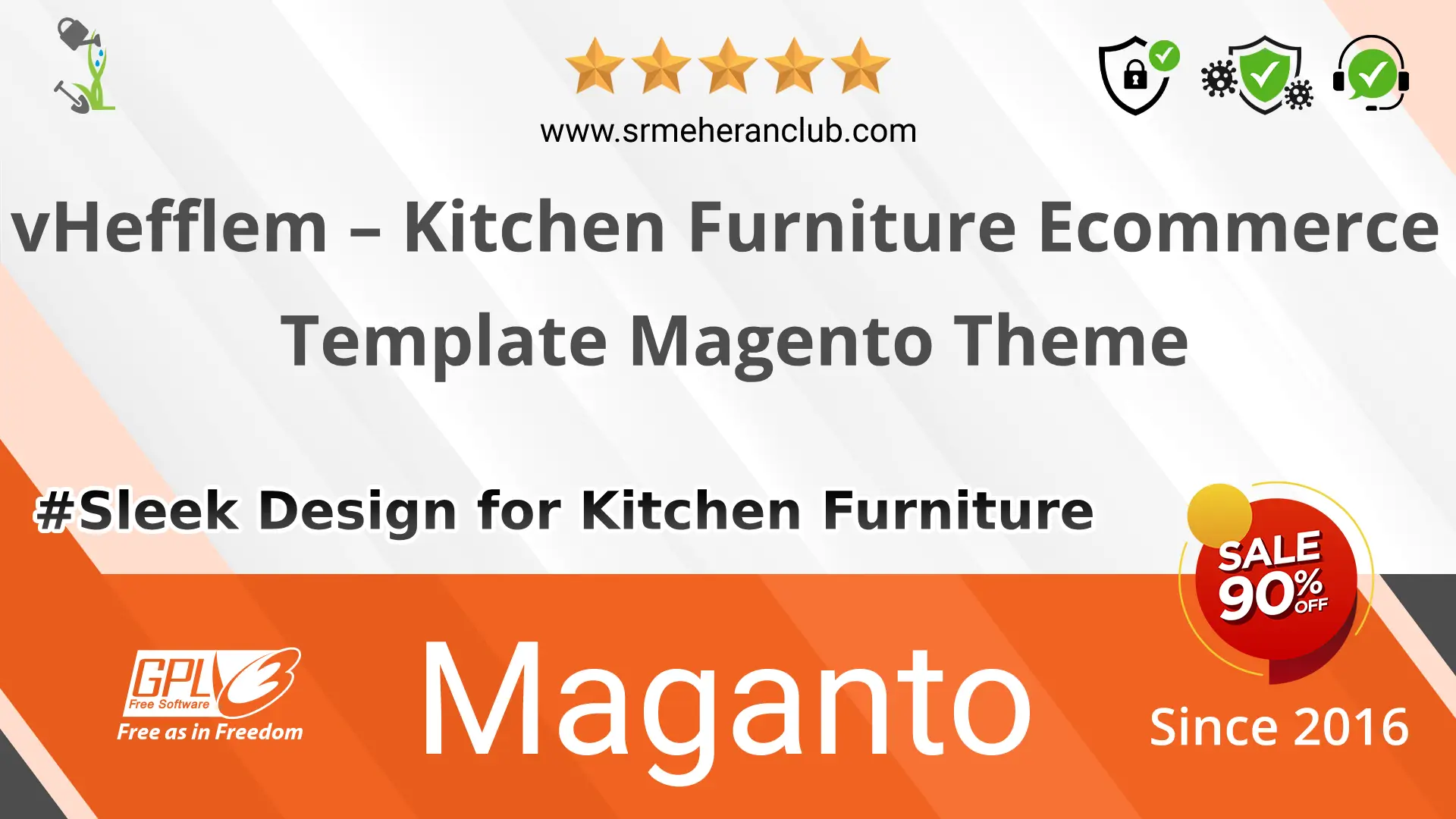 vHefflem – Kitchen Furniture Ecommerce Template Magento Theme