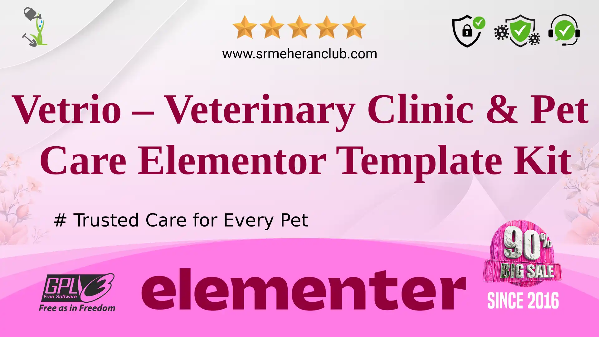 Vetrio – Veterinary Clinic & Pet Care Elementor Template Kit — Elementor Kit by Themeforest