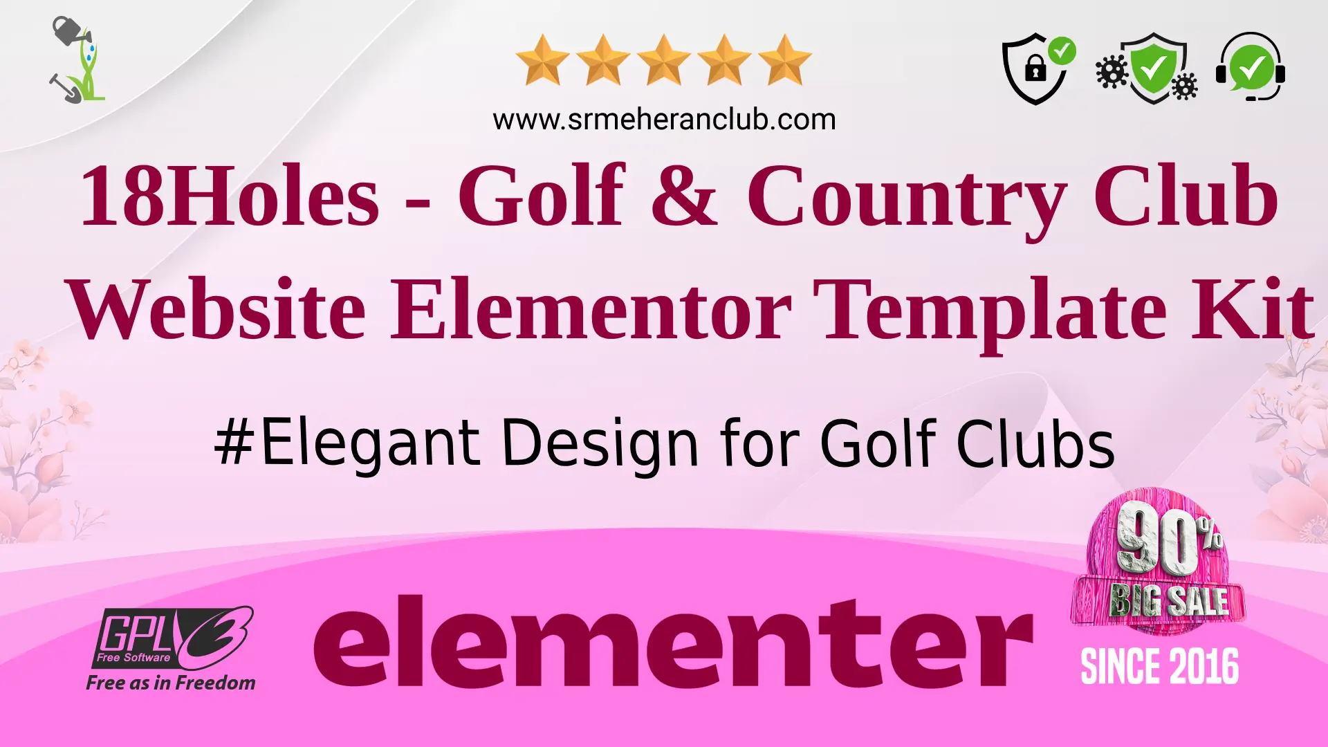 18Holes – Golf & Country Club Website Elementor Template Kit — Elementor Kit by Themeforest