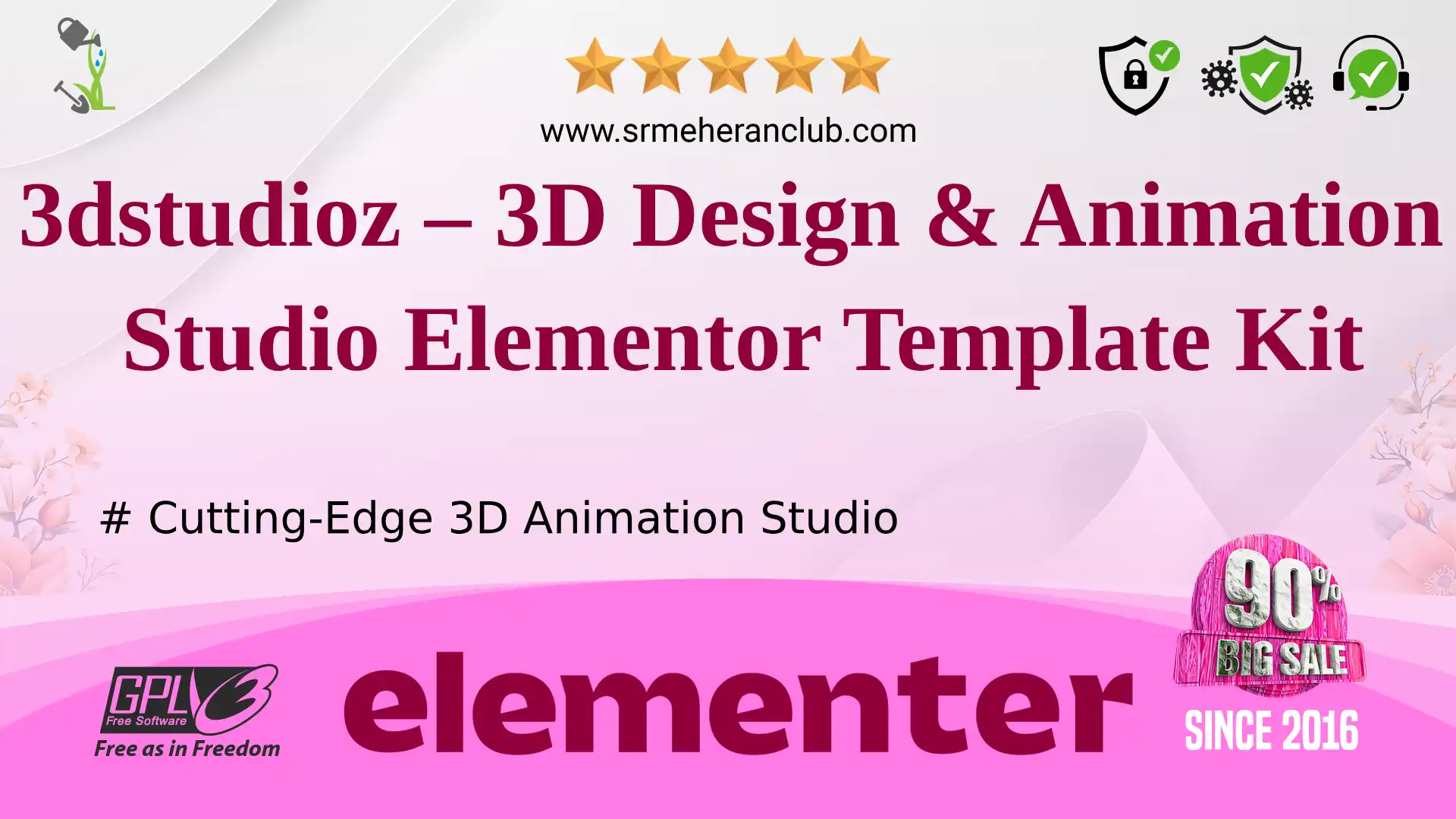 3dstudioz – 3D Design & Animation Studio Elementor Template Kit — Elementor Kit by Themeforest