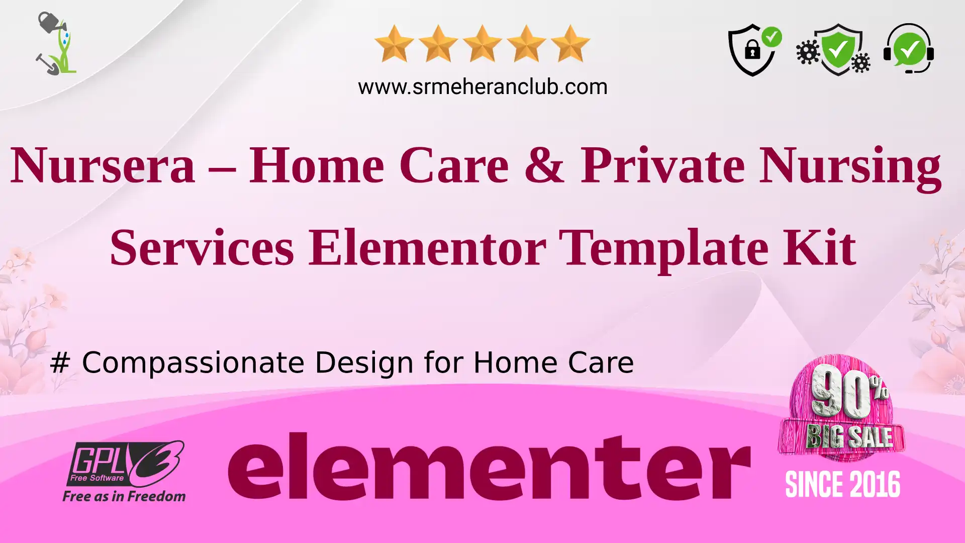 Nursera – Home Care & Private Nursing Services Elementor Template Kit — Elementor Kit by Themeforest