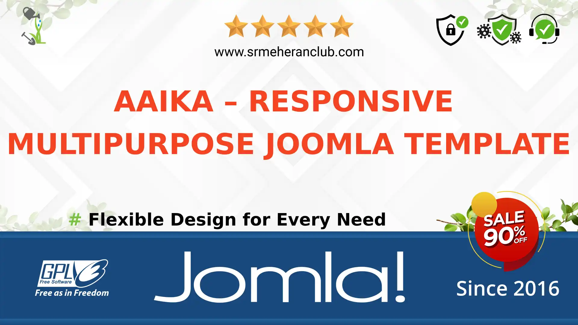 Aaika – Responsive Multipurpose Joomla Template — Theme by Themeforest