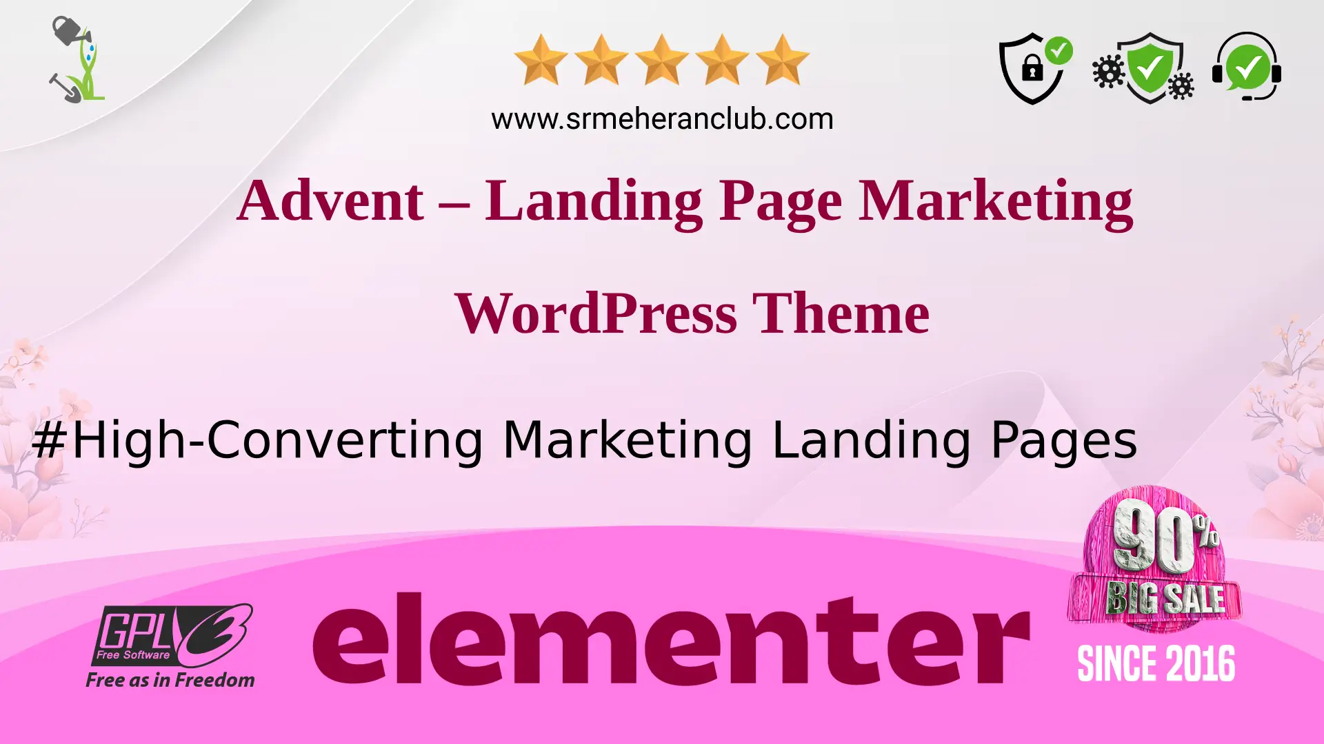 Advent – Landing Page Marketing WordPress Theme — Theme by Themeforest