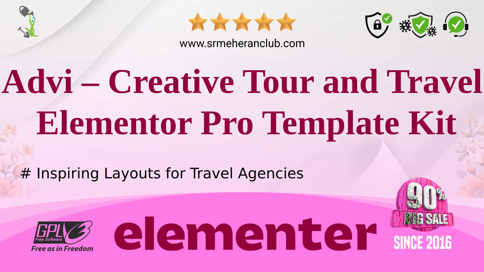 Advi – Creative Tour and Travel Elementor Pro Template Kit — Elementor Kit by Themeforest