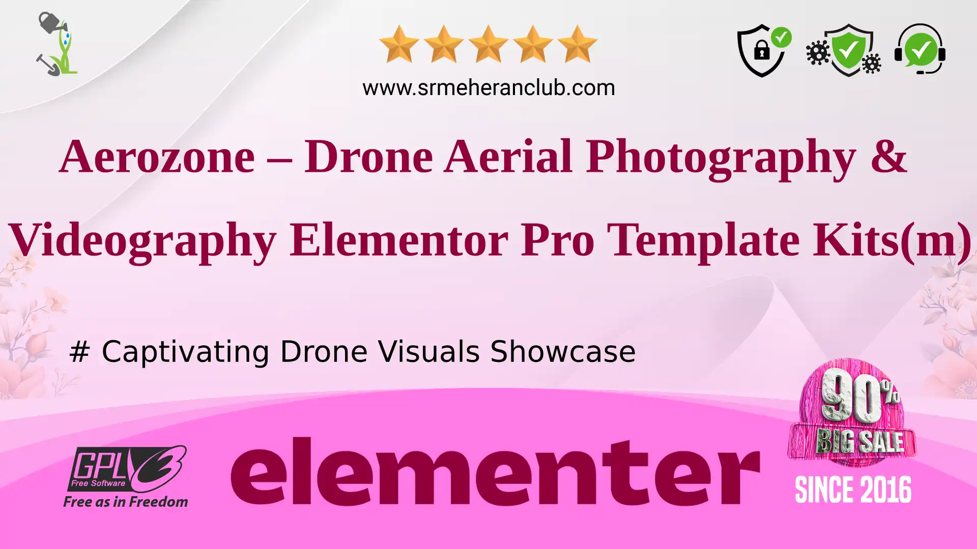 Aerozone – Drone Aerial Photography & Videography Elementor Pro Template Kits(m) — Elementor Kit by Templatemonster