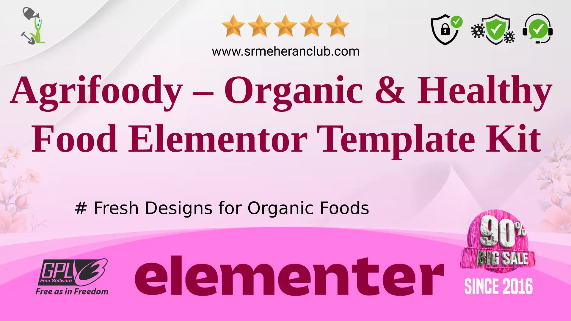 Agrifoody – Organic & Healthy Food Elementor Template Kit — Elementor Kit by Themeforest