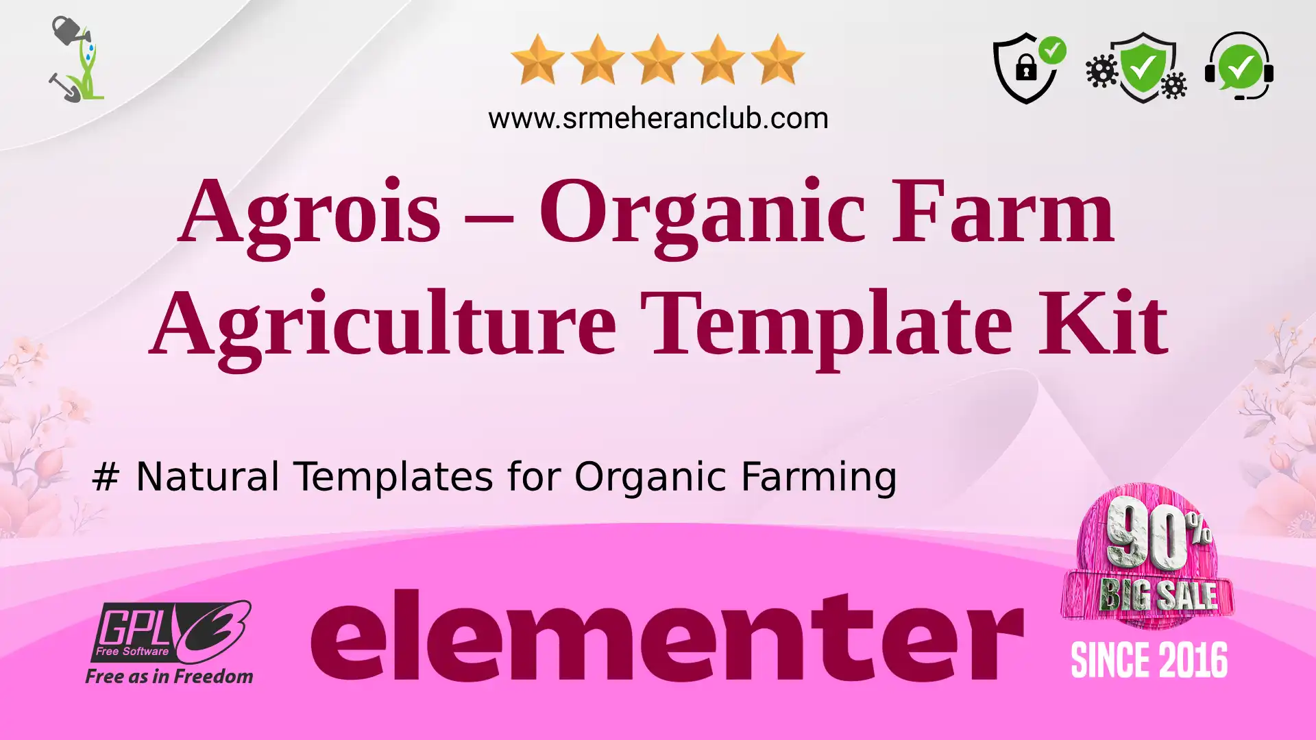 Agrois – Organic Farm Agriculture Template Kit
