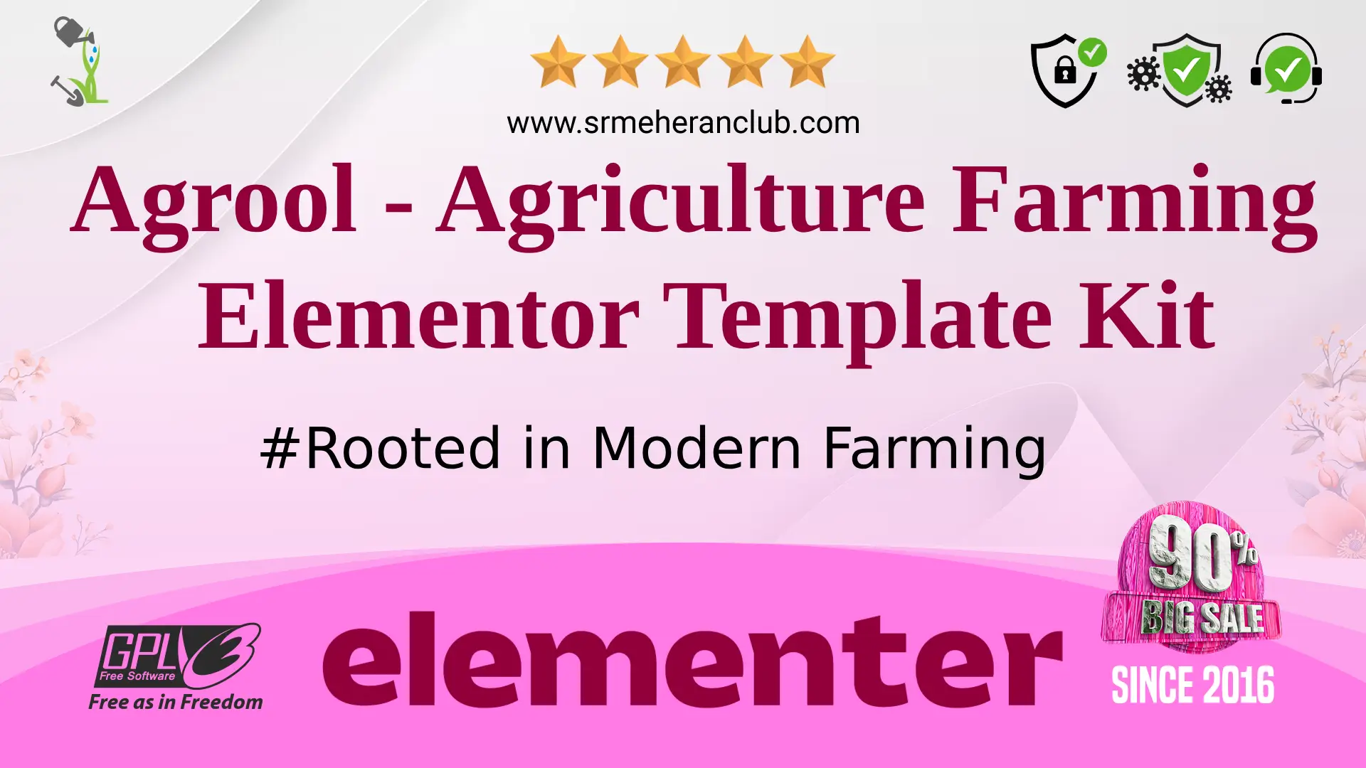 Agrool – Agriculture Farming Elementor Template Kit — Elementor Kit by Themeforest