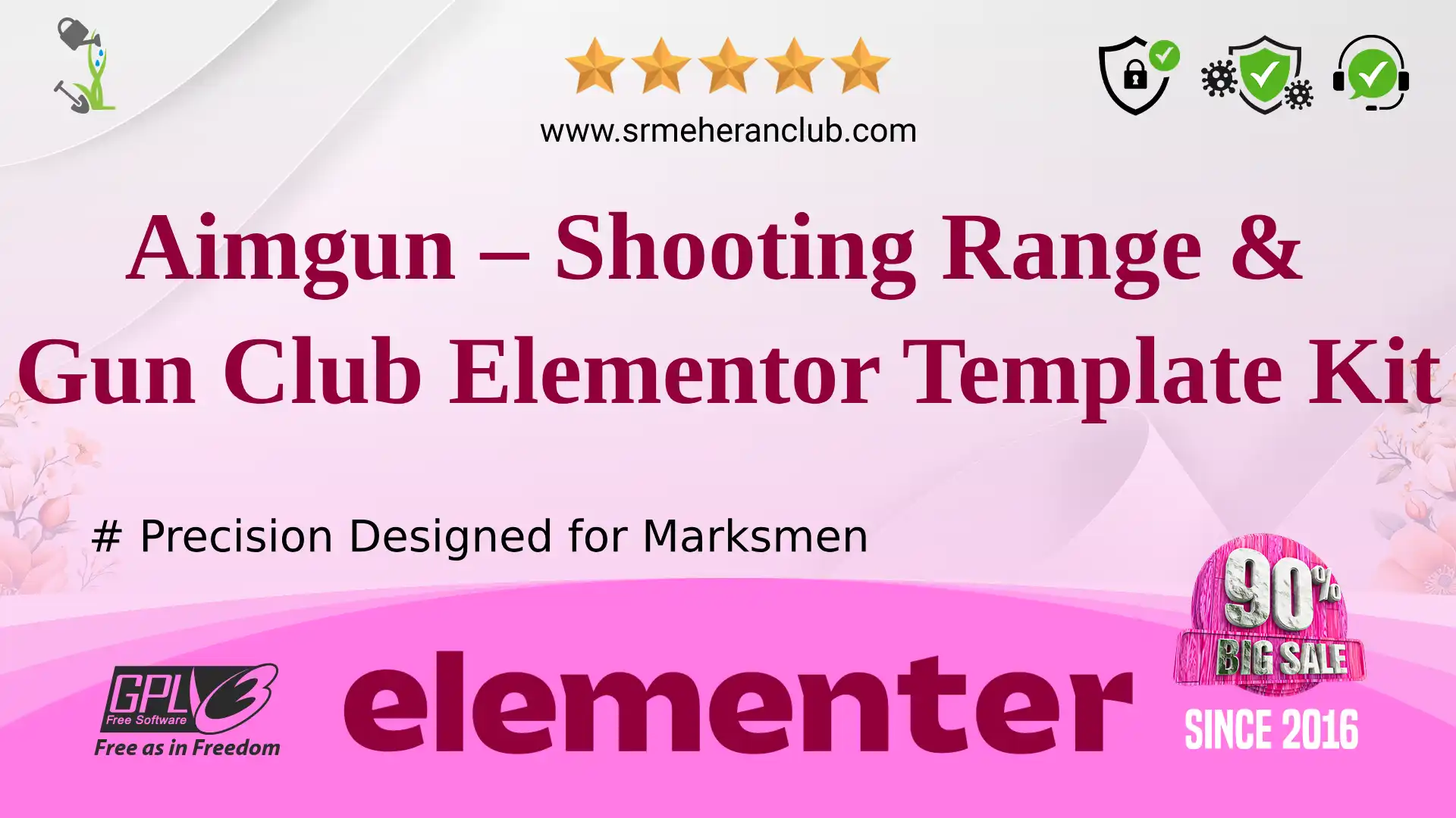 Aimgun – Shooting Range & Gun Club Elementor Template Kit — Elementor Kit by Themeforest