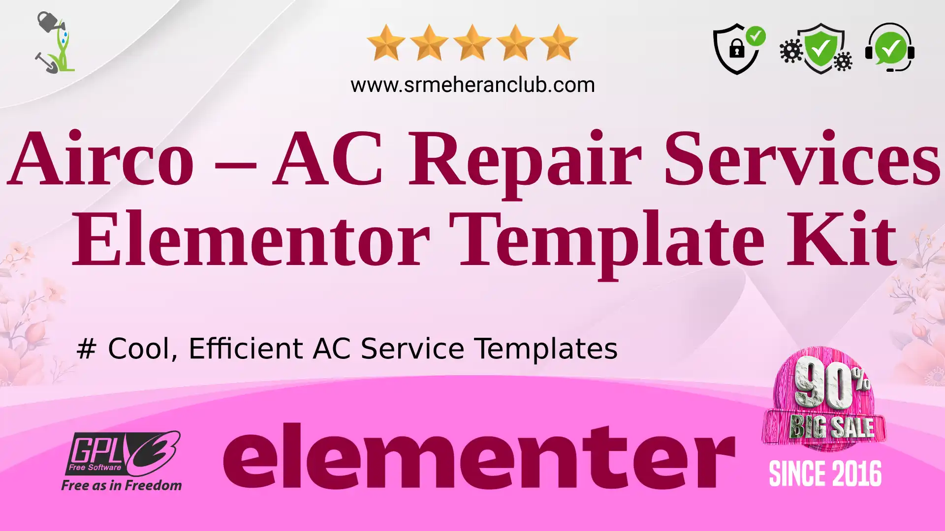Airco – AC Repair Services Elementor Template Kit — Elementor Kit by Themeforest