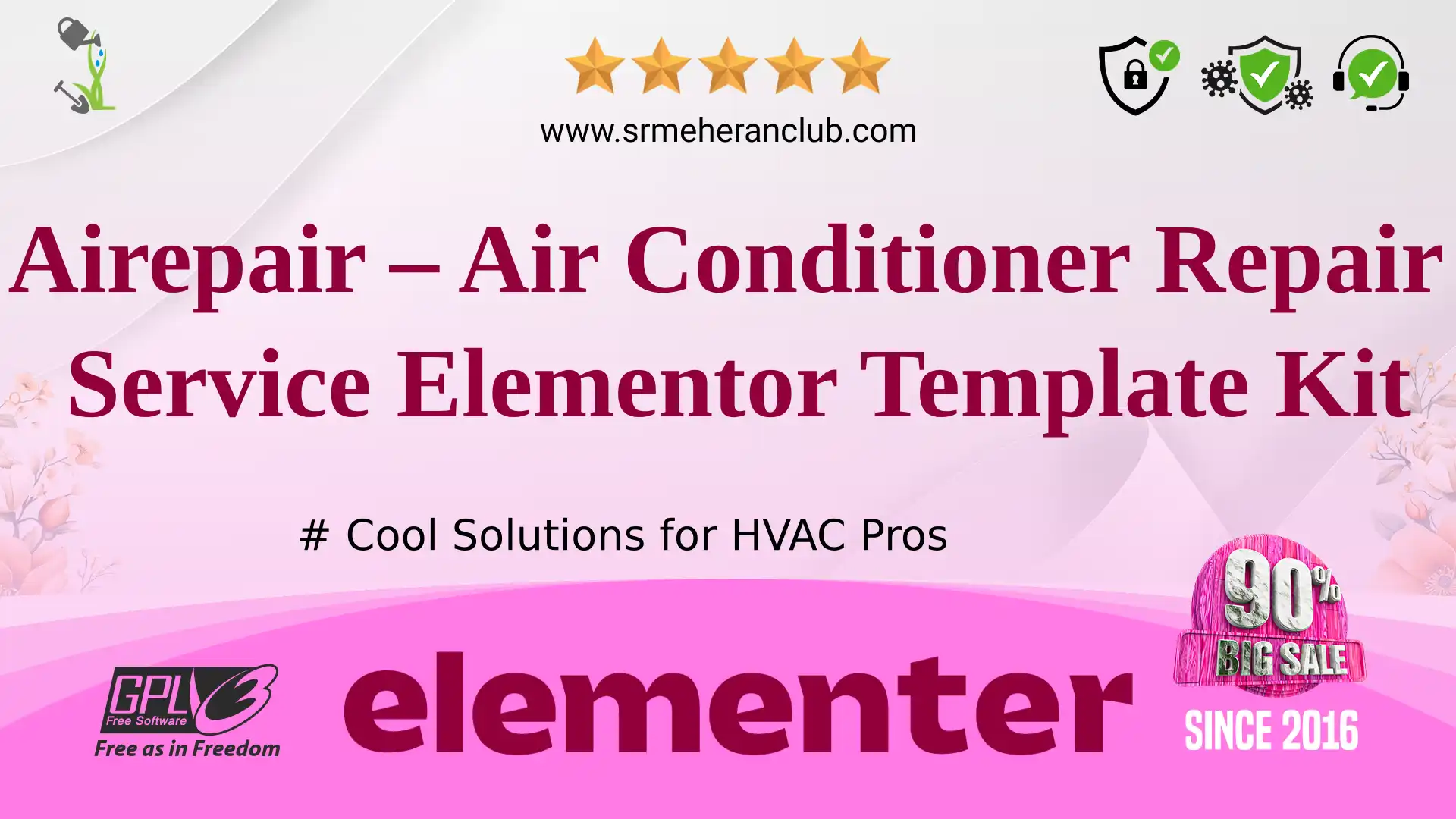 Airepair – Air Conditioner Repair Service Elementor Template Kit — Elementor Kit by Themeforest