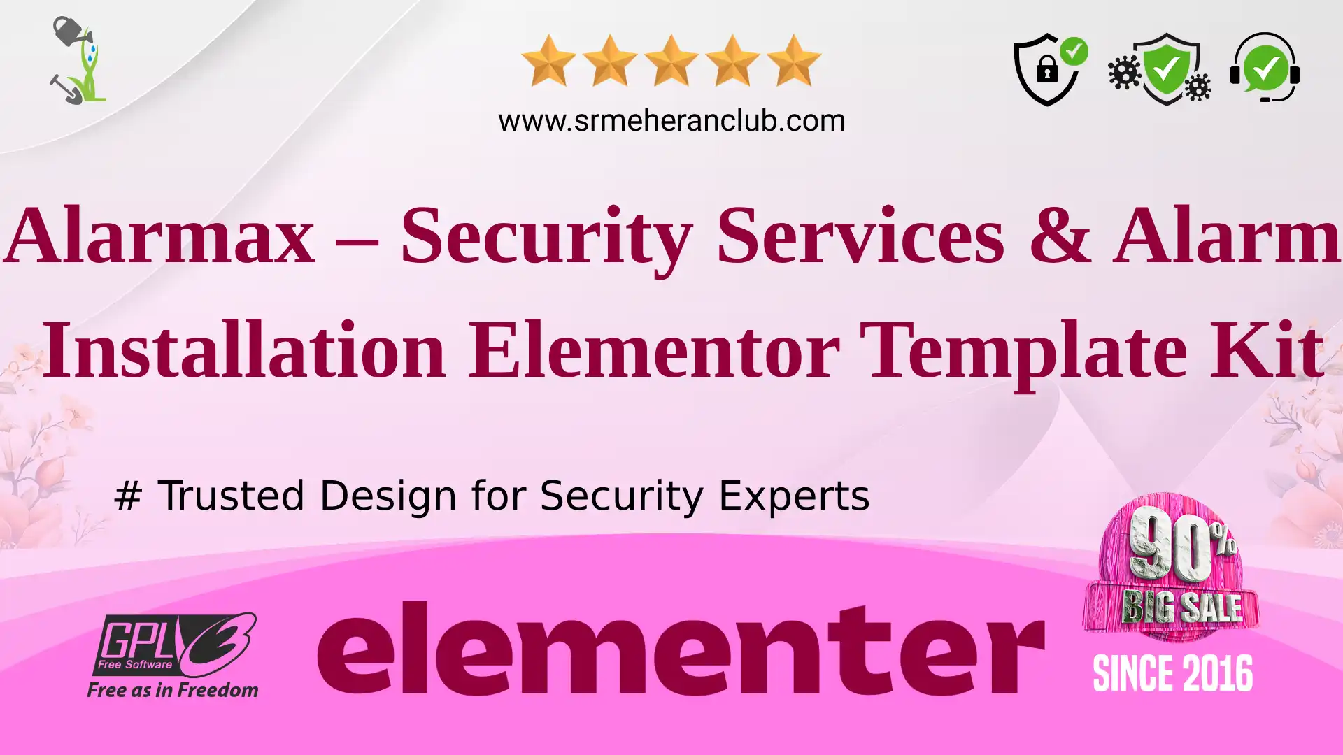 Alarmax – Security Services & Alarm Installation Elementor Template Kit — Elementor Kit by Themeforest