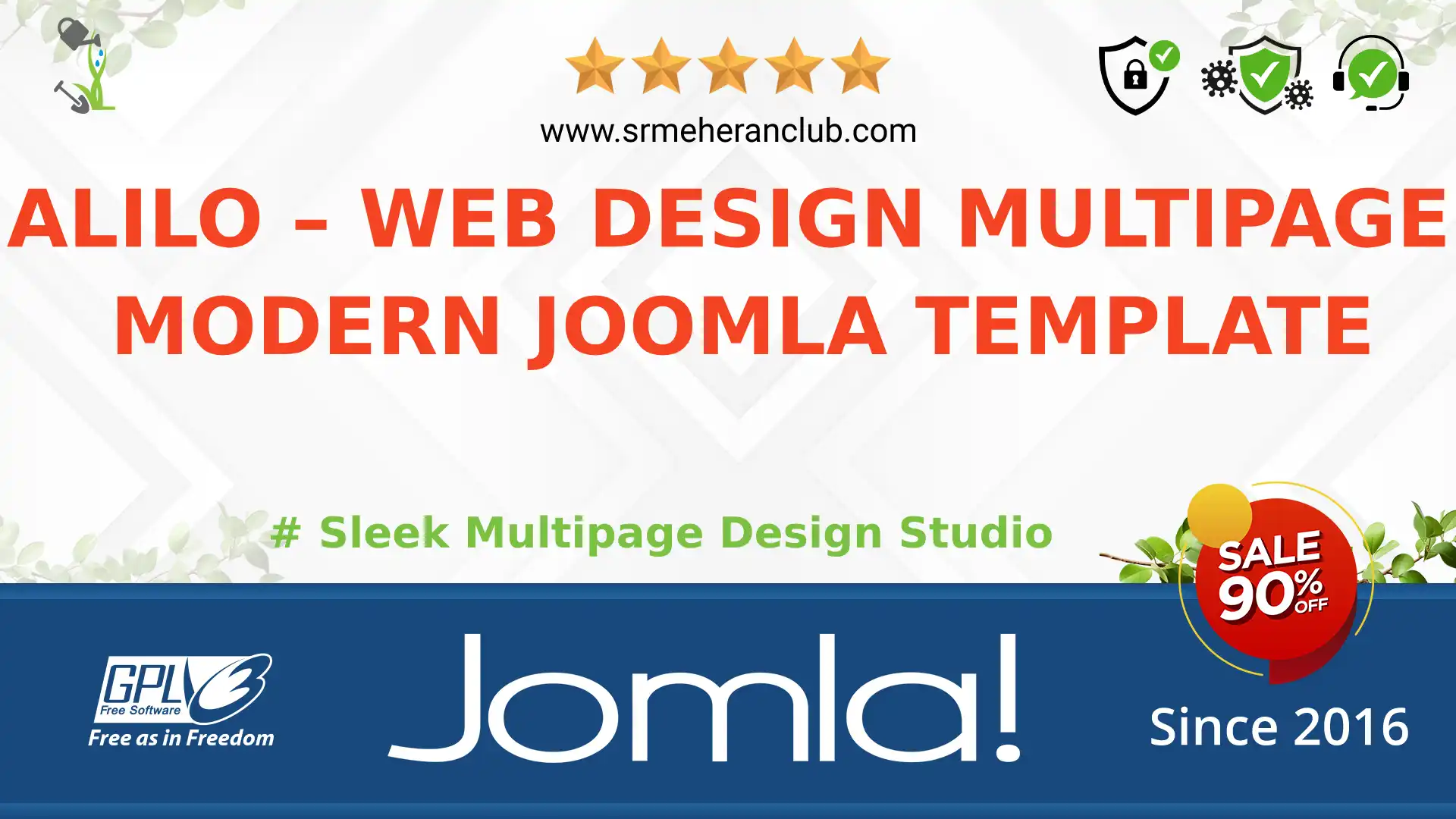 Alilo – Web Design Multipage Modern Joomla Template — Theme by Templatemonster