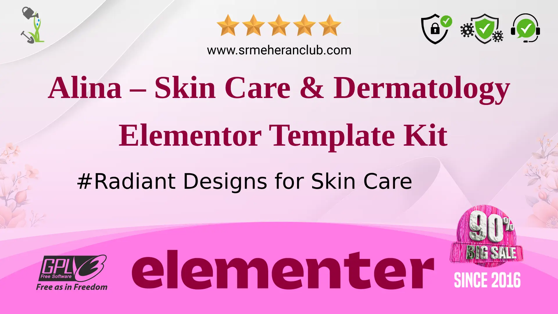 Alina – Skin Care & Dermatology Elementor Template Kit — Elementor Kit by Themeforest