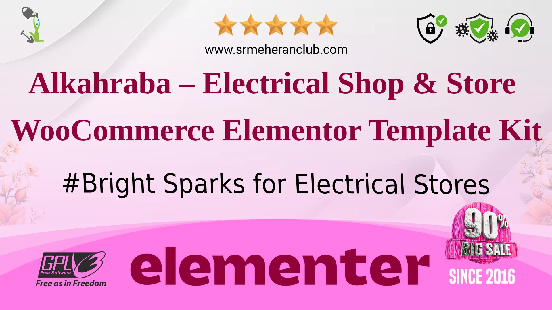 Alkahraba – Electrical Shop & Store WooCommerce Elementor Template Kit — Elementor Kit by Themeforest