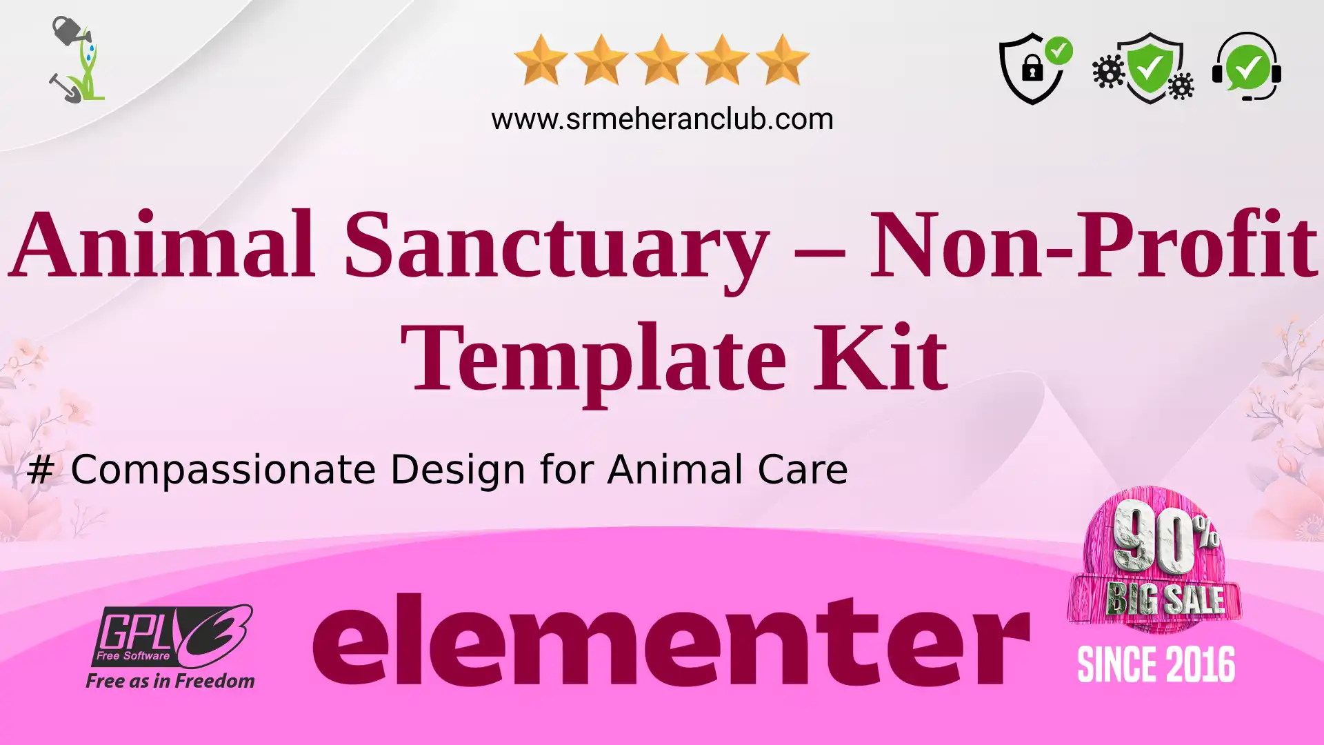 Animal Sanctuary – Non-Profit Template Kit — Elementor Kit by Themeforest