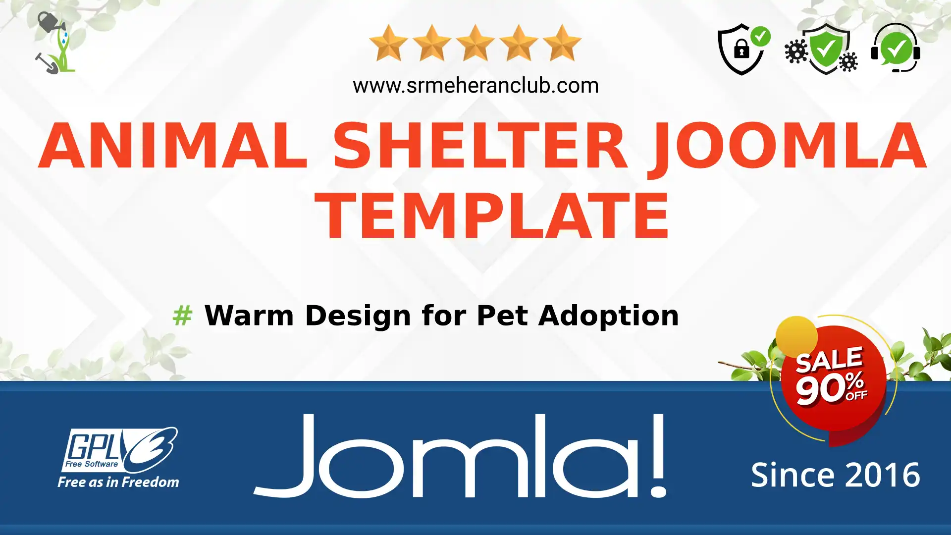 Animal Shelter Joomla Template — Theme by Templatemonster