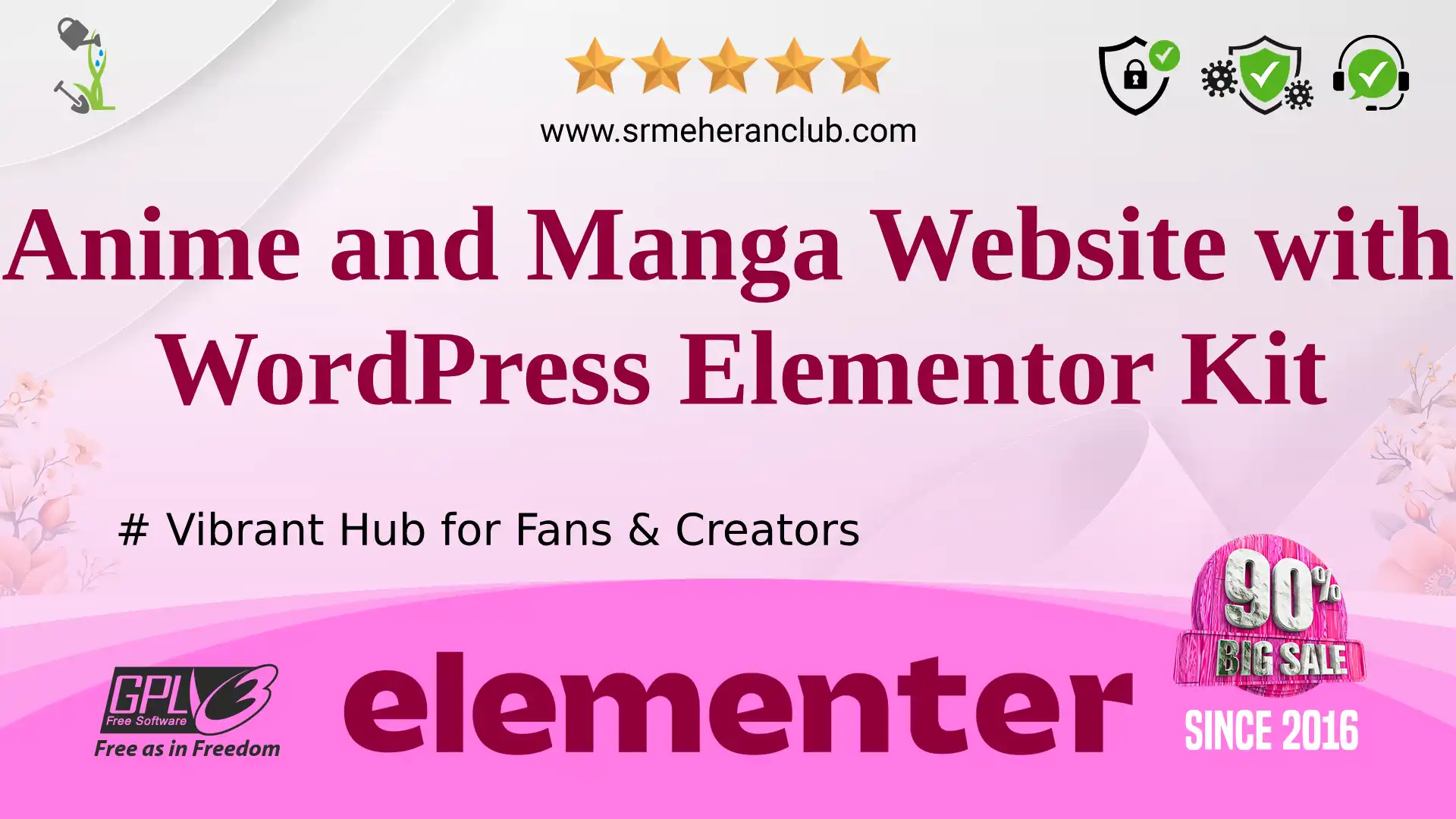 Anime and Manga Website with WordPress Elementor Kit — Elementor Kit by Templatemonster