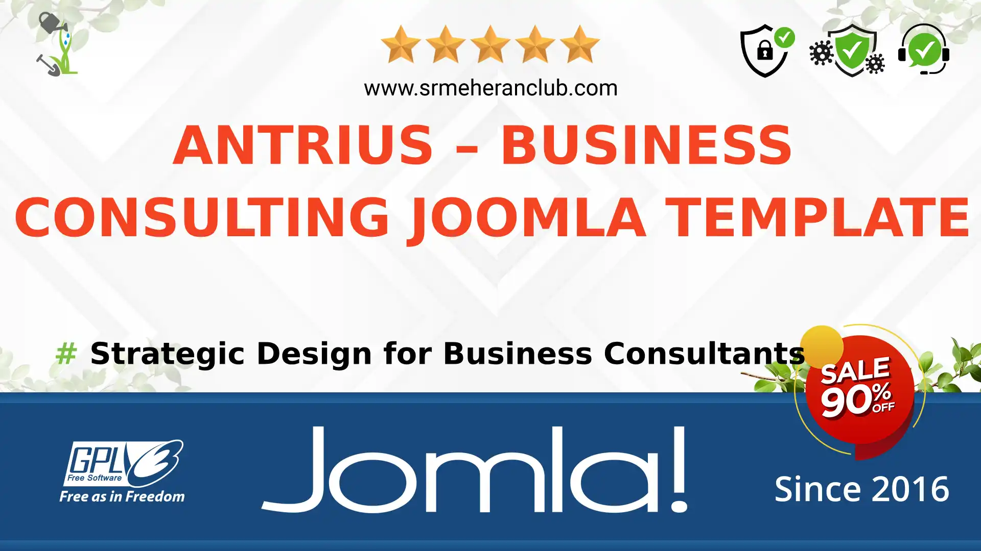 Antrius – Business Consulting Joomla Template — Theme by Templatemonster