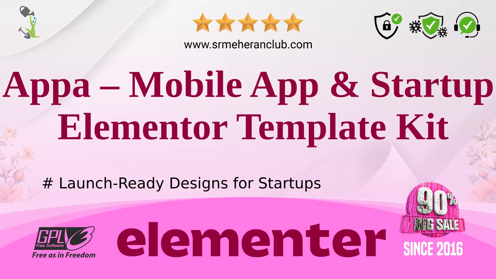 Appa – Mobile App & Startup Elementor Template Kit — Elementor Kit by Themeforest