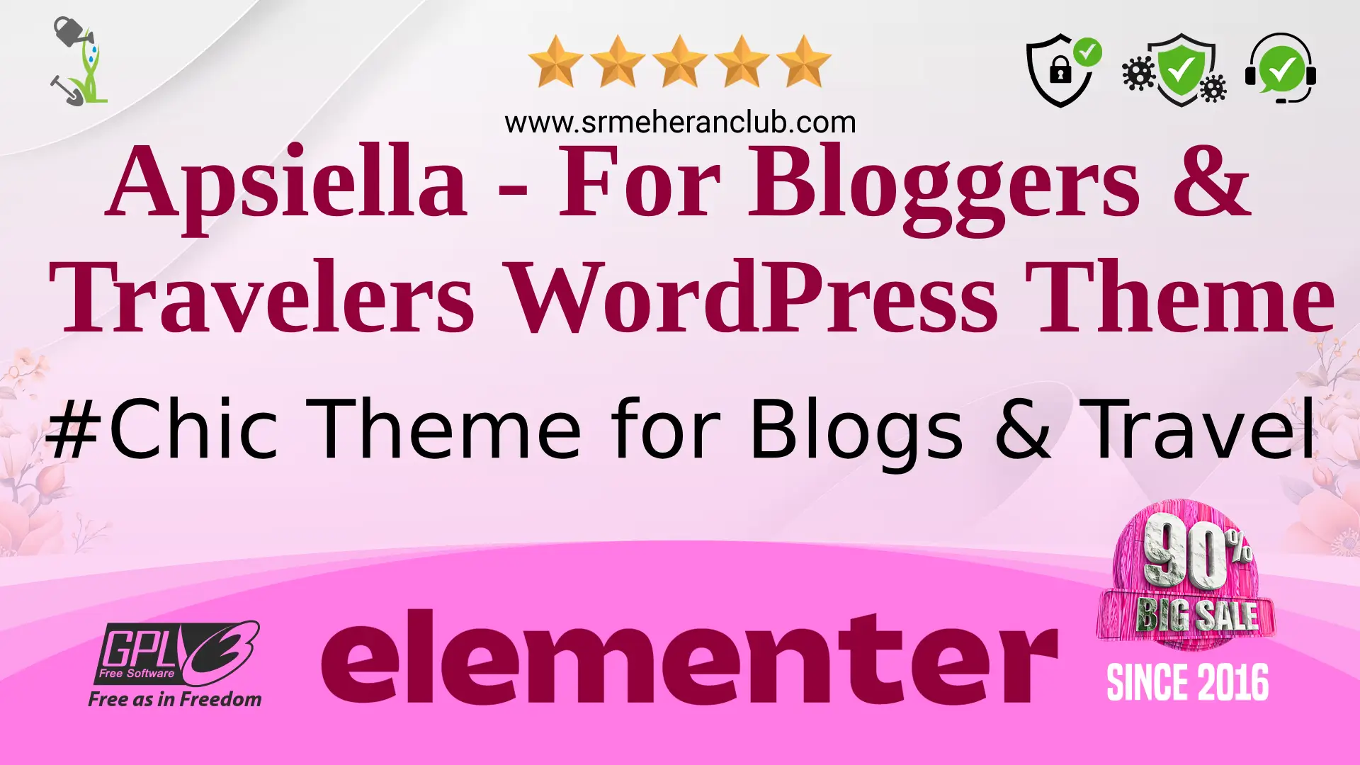 Apsiella – For Bloggers & Travelers WordPress Theme — Theme by Templatemonster