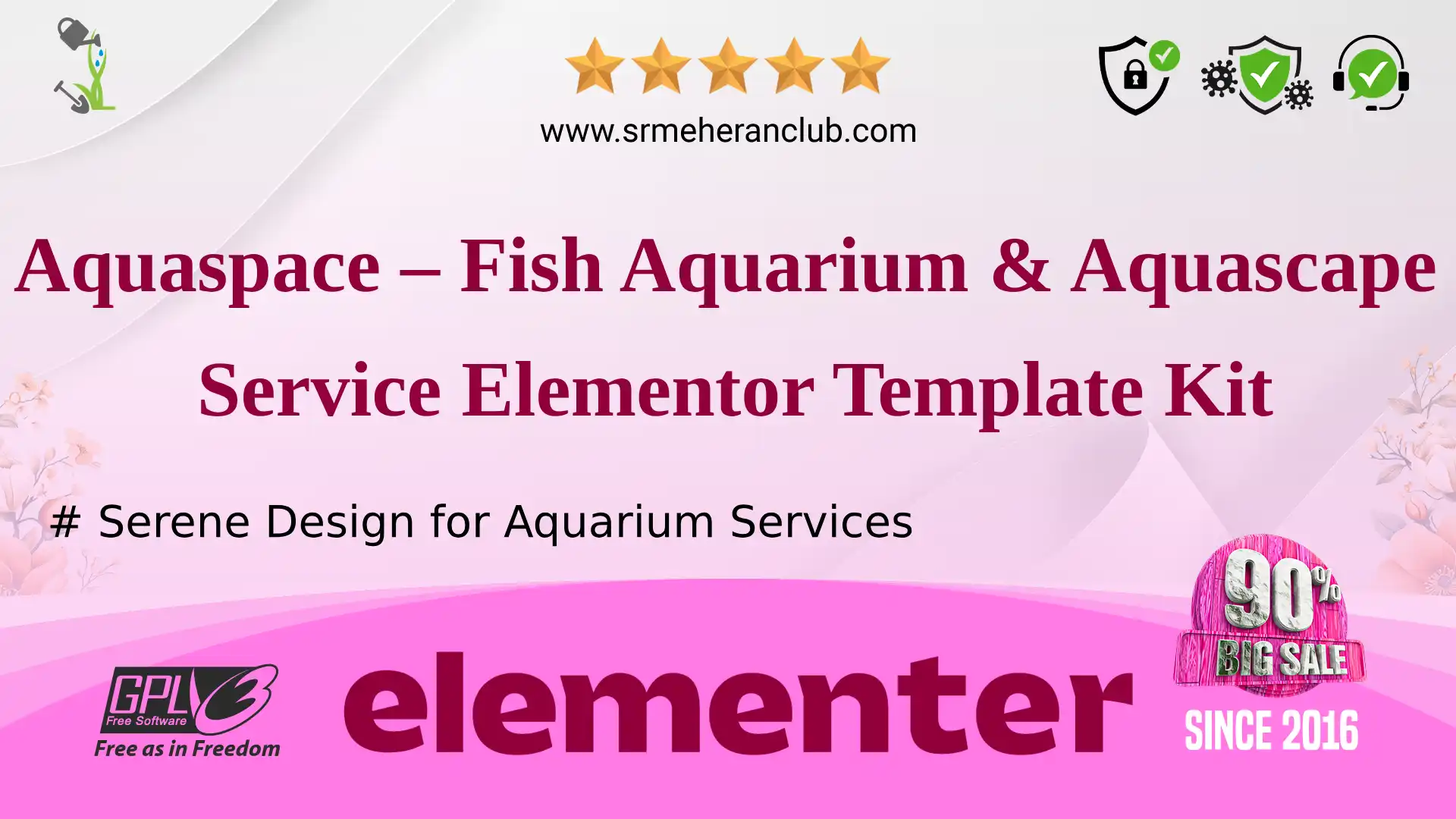 Aquaspace – Fish Aquarium & Aquascape Service Elementor Template Kit — Elementor Kit by Themeforest