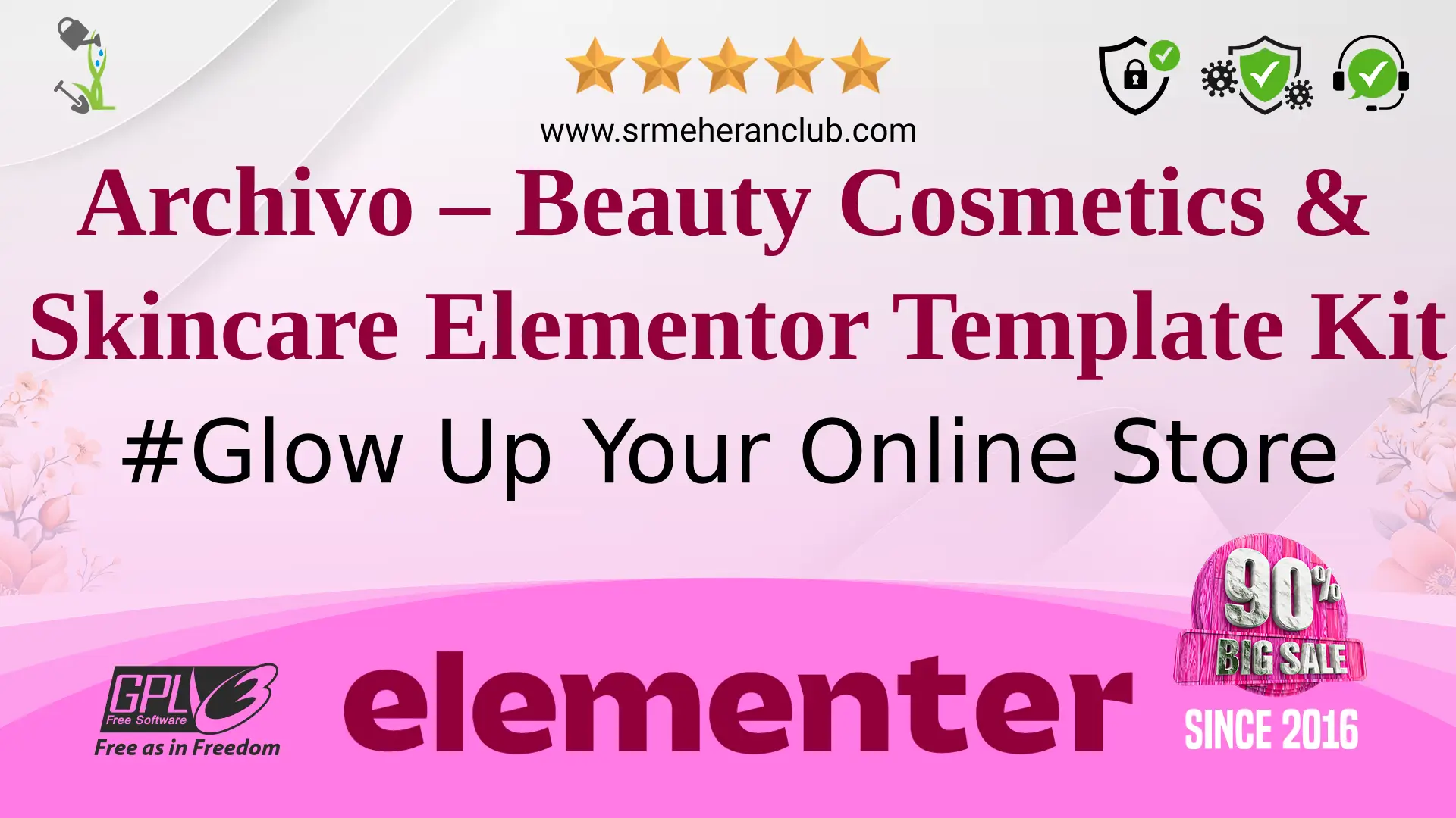 Archivo – Beauty Cosmetics & Skincare Elementor Template Kit