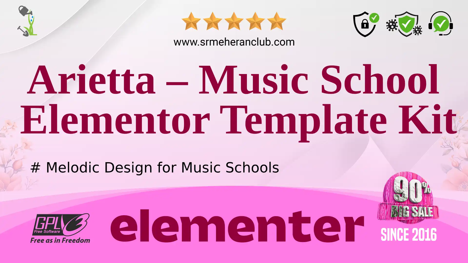 Arietta – Music School Elementor Template Kit — Elementor Kit by Themeforest