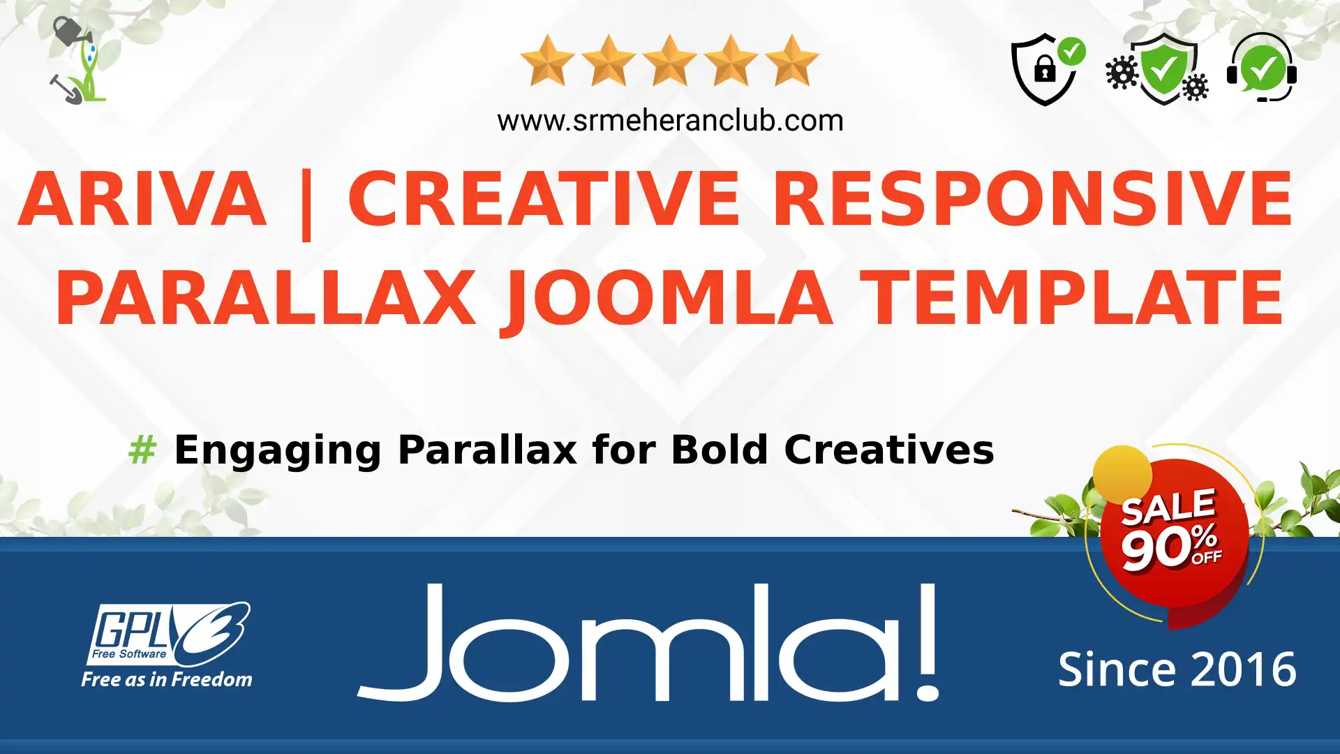 Ariva | Creative Responsive Parallax Joomla Template — Theme by Themeforest