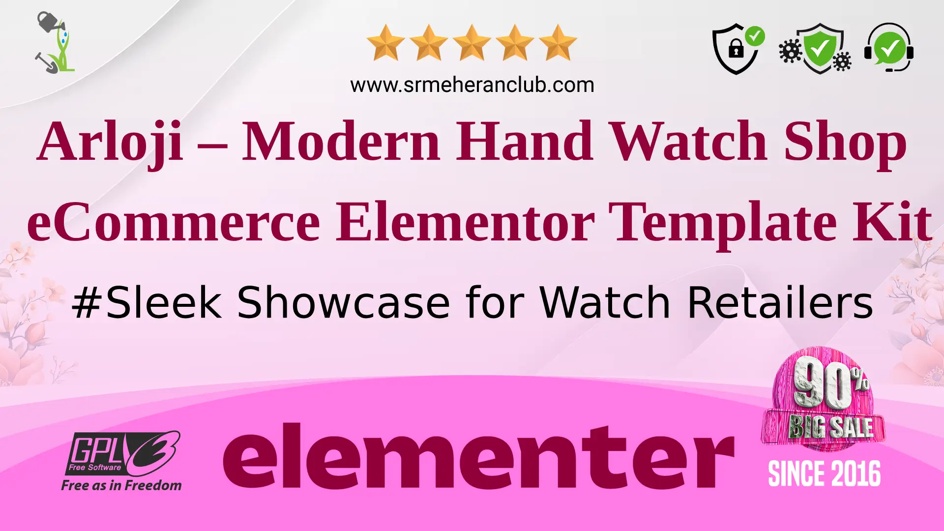Arloji – Modern Hand Watch Shop eCommerce Elementor Template Kit — Elementor Kit by Themeforest
