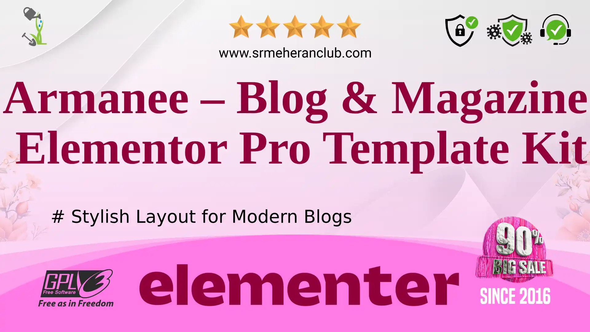 Armanee – Blog & Magazine Elementor Pro Template Kit — Elementor Kit by Themeforest