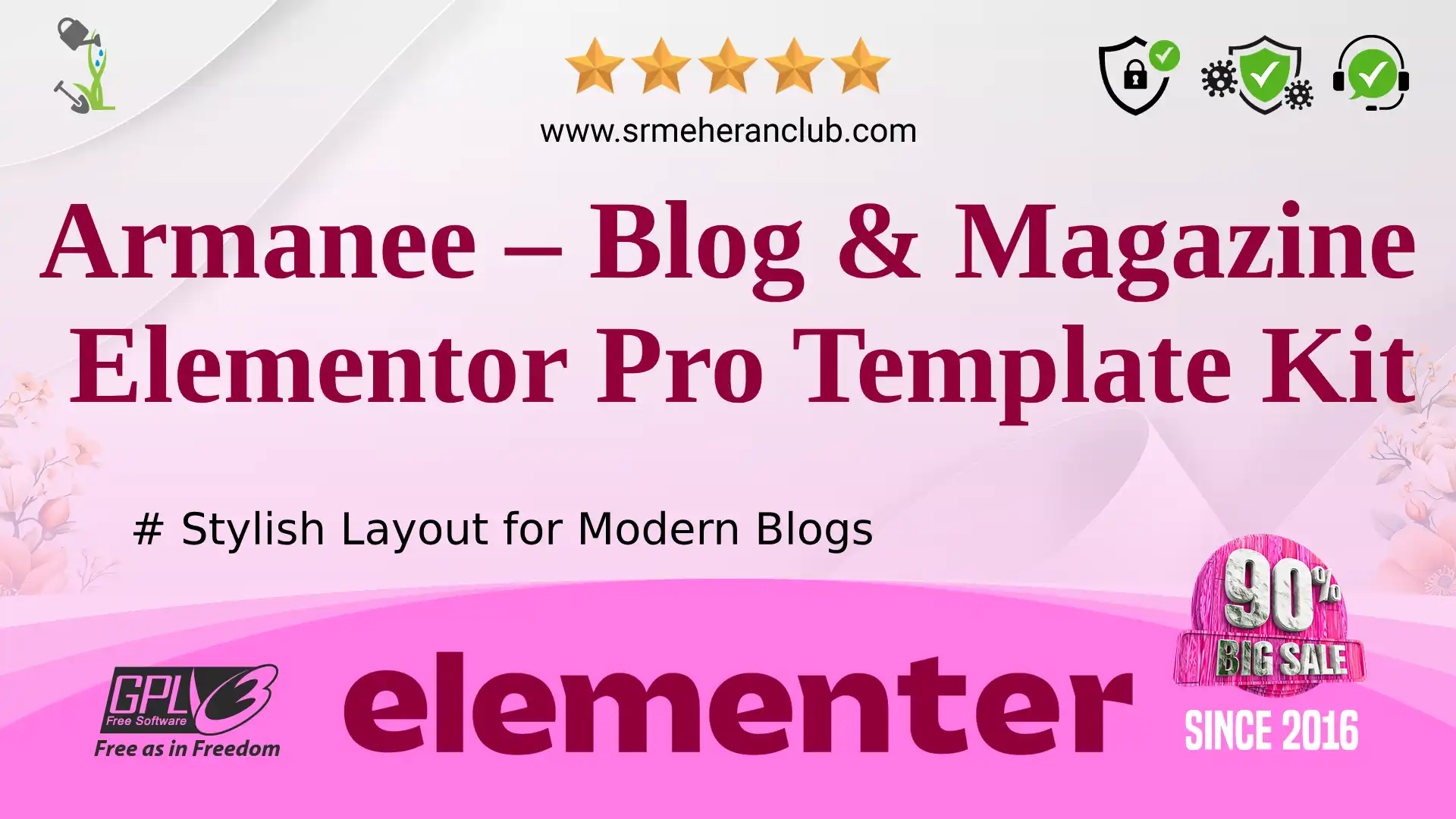 Armanee – Blog & Magazine Elementor Pro Template Kit — Elementor Kit by Themeforest