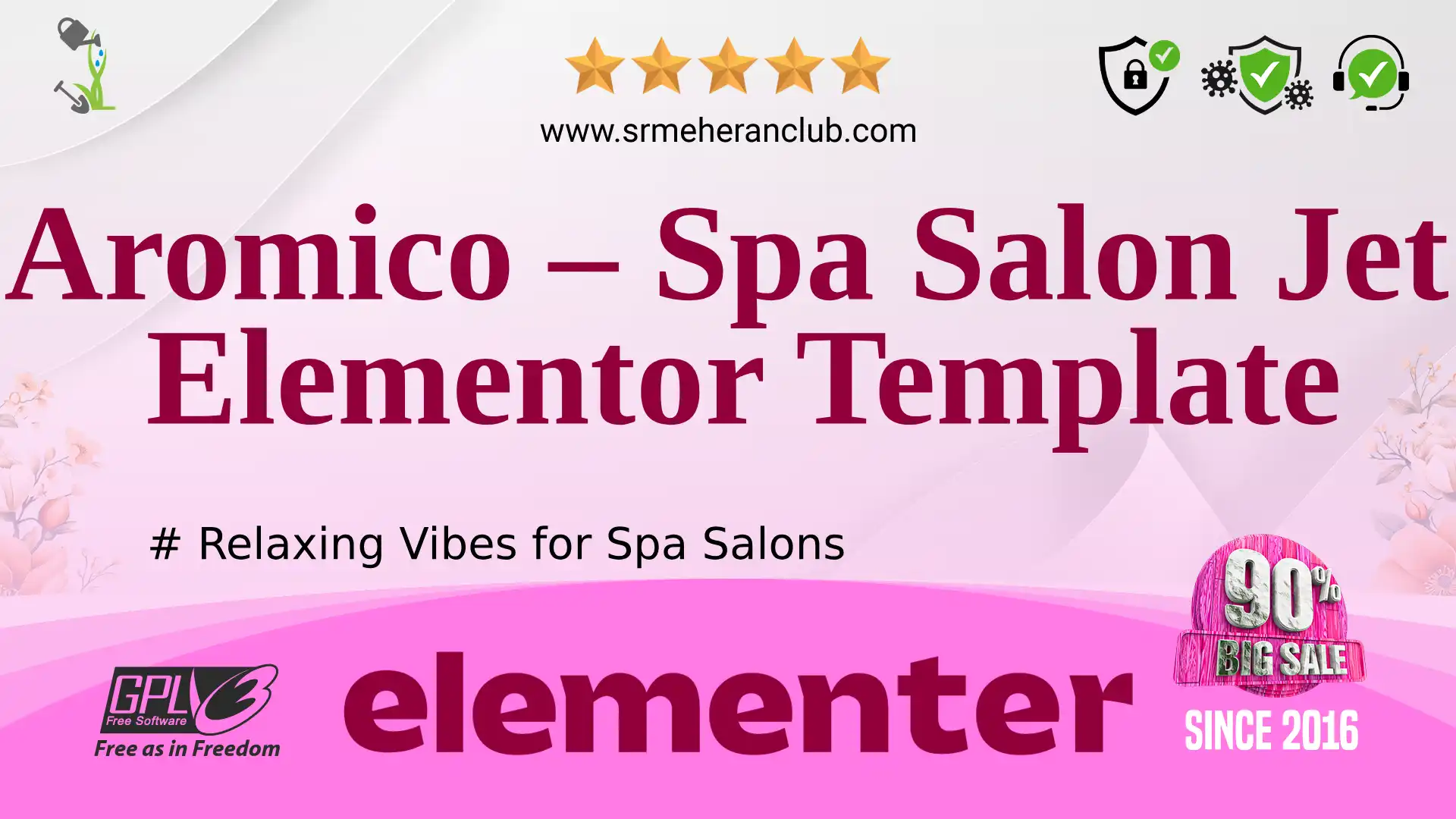 Aromico – Spa Salon Jet Elementor Template — Elementor Kit by Templatemonster