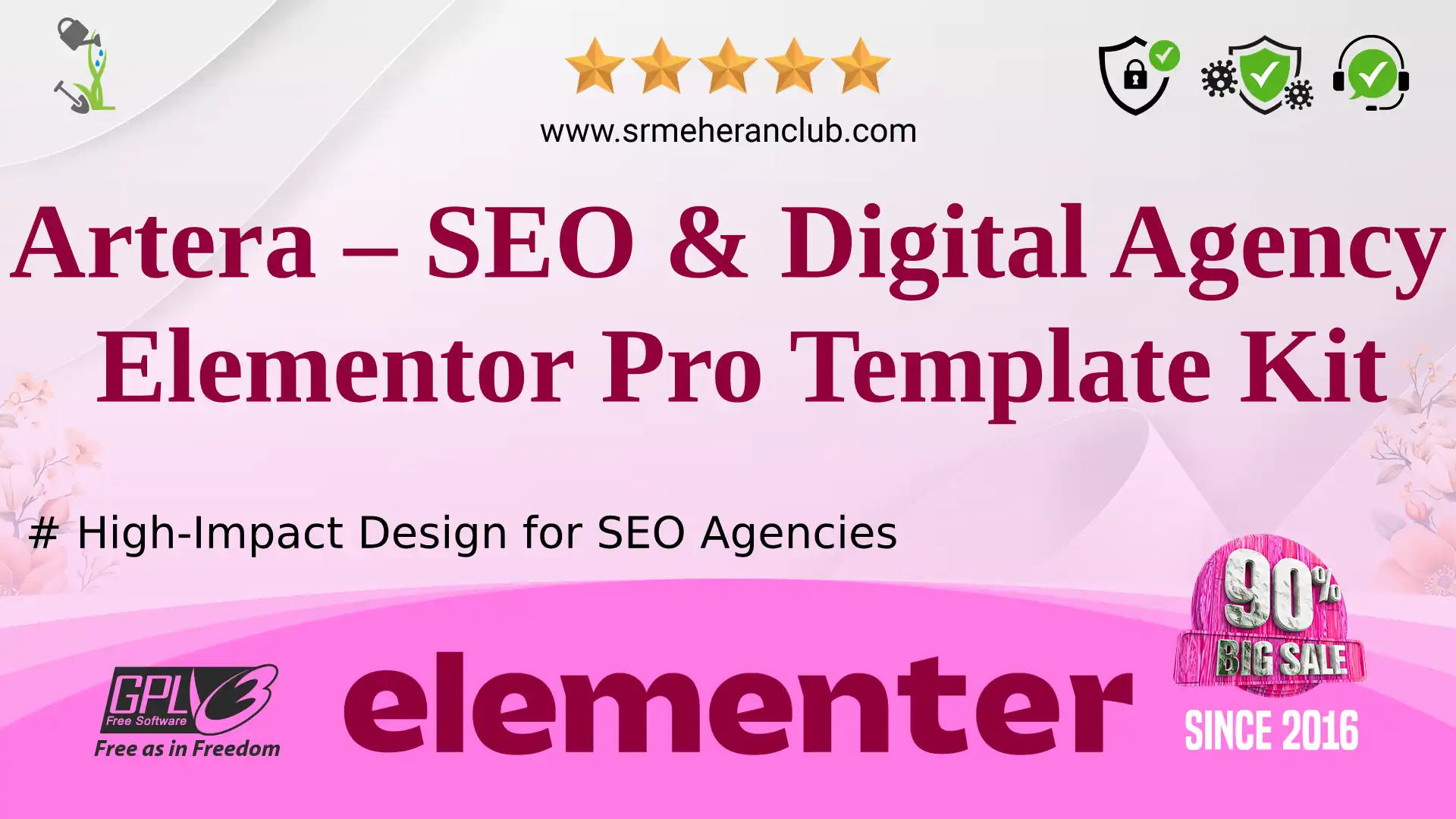 Artera – SEO & Digital Agency Elementor Pro Template Kit