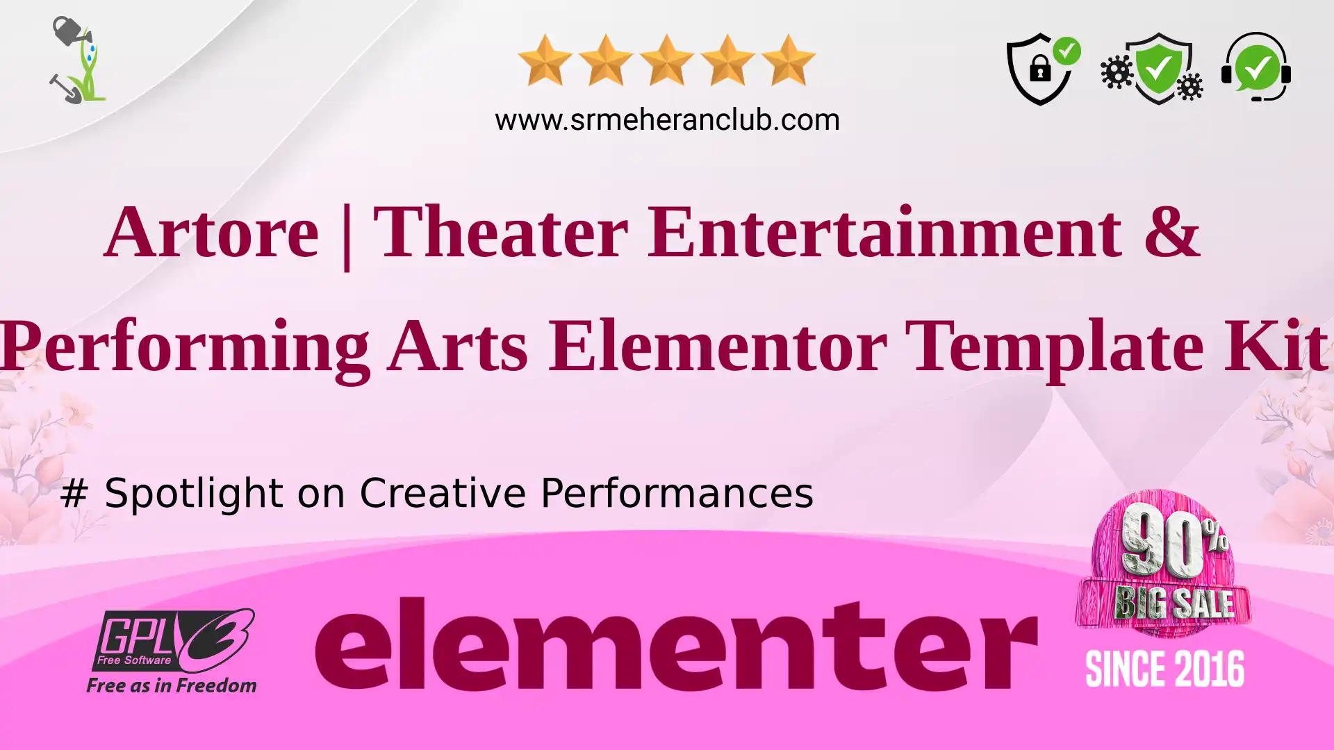 Artore | Theater Entertainment & Performing Arts Elementor Template Kit — Elementor Kit by Themeforest