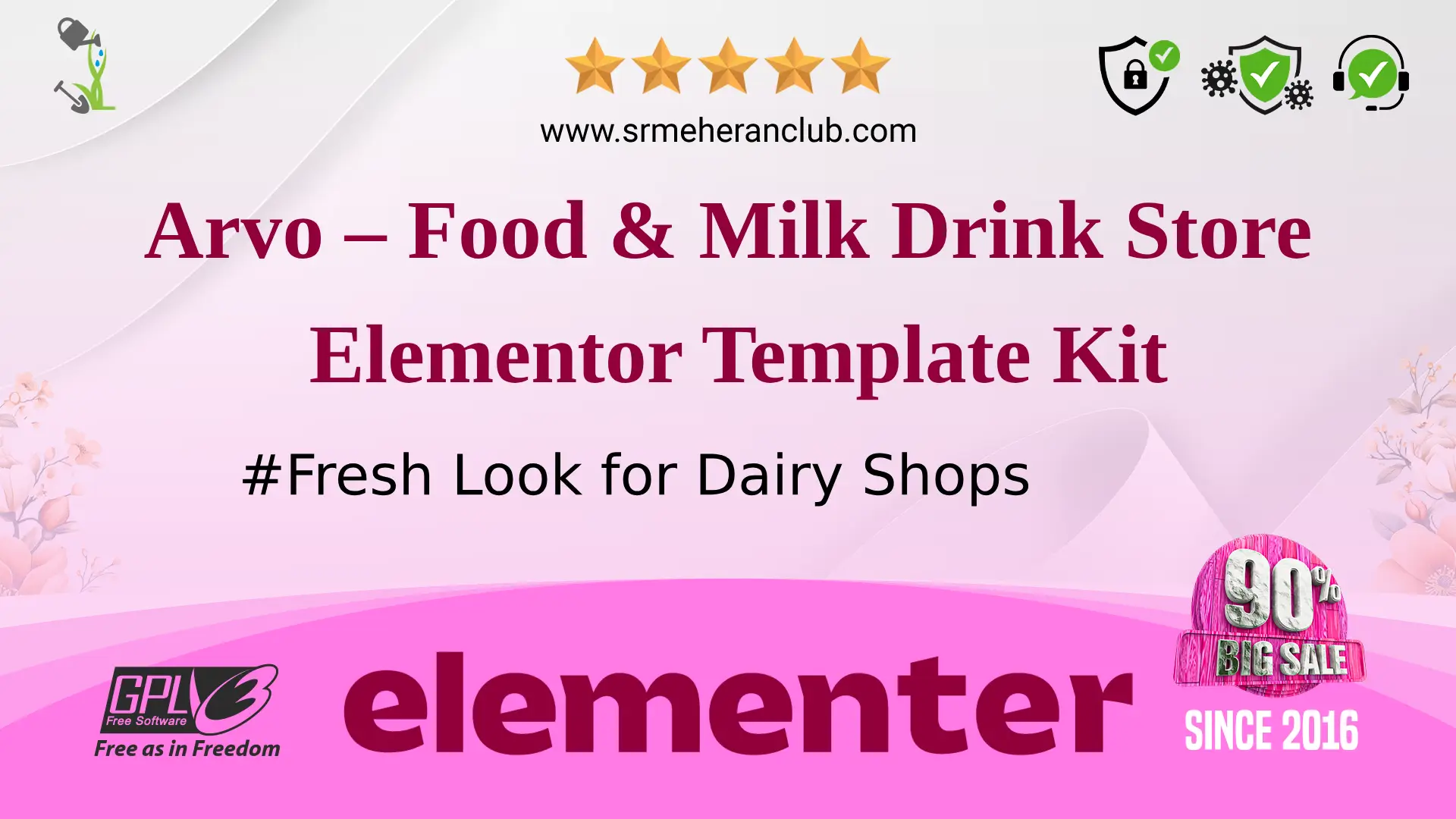 Arvo – Food & Milk Drink Store Elementor Template Kit — Elementor Kit by Themeforest