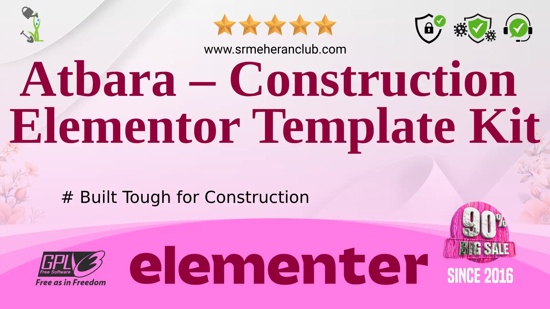 Atbara – Construction Elementor Template Kit — Elementor Kit by Themeforest